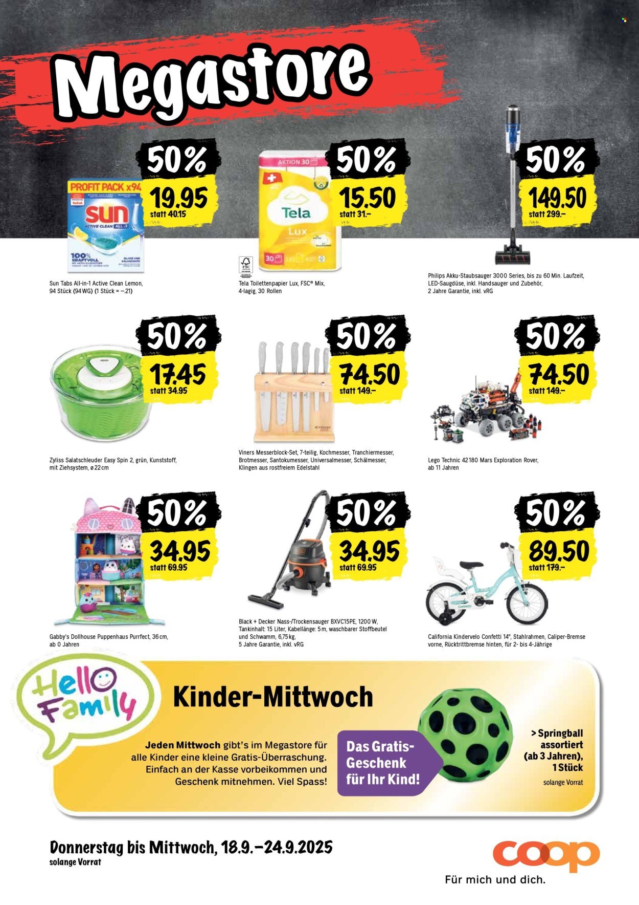 COOP Prospekt - Coop Aktionen (2025-09-18 - 2025-09-24)