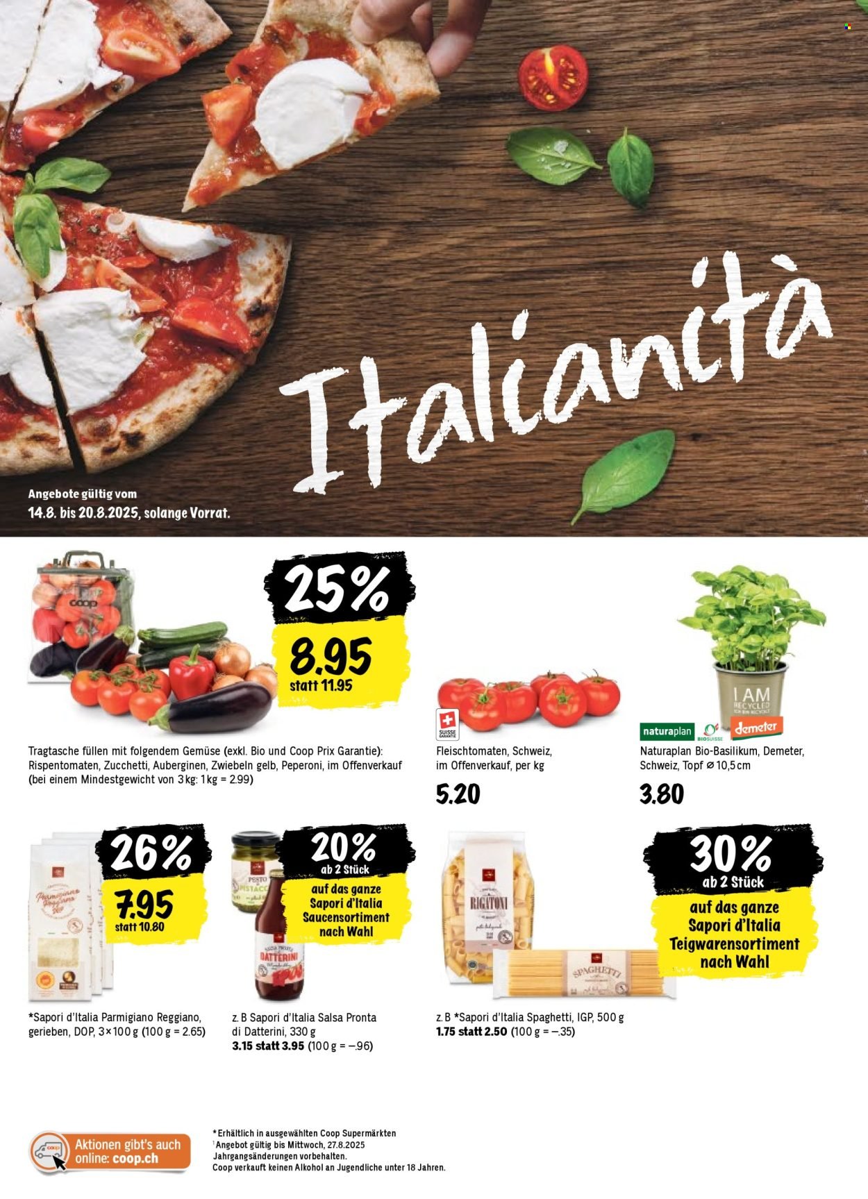 COOP Prospekt - COOPZEITUNG (2025-08-14 - 2025-08-20)