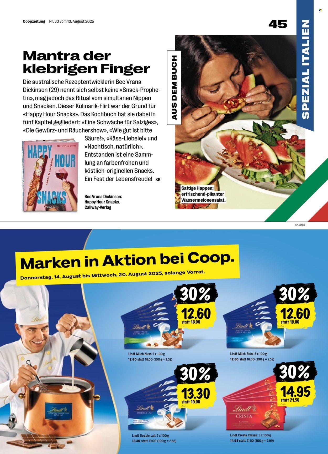 COOP Prospekt - COOPZEITUNG (2025-08-14 - 2025-08-20)