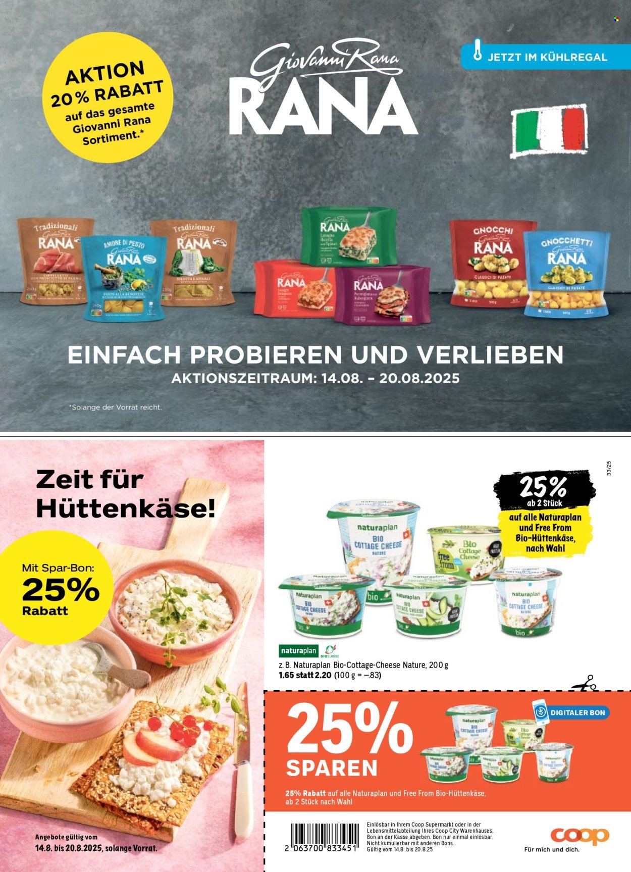 COOP Prospekt - COOPZEITUNG (2025-08-14 - 2025-08-20)