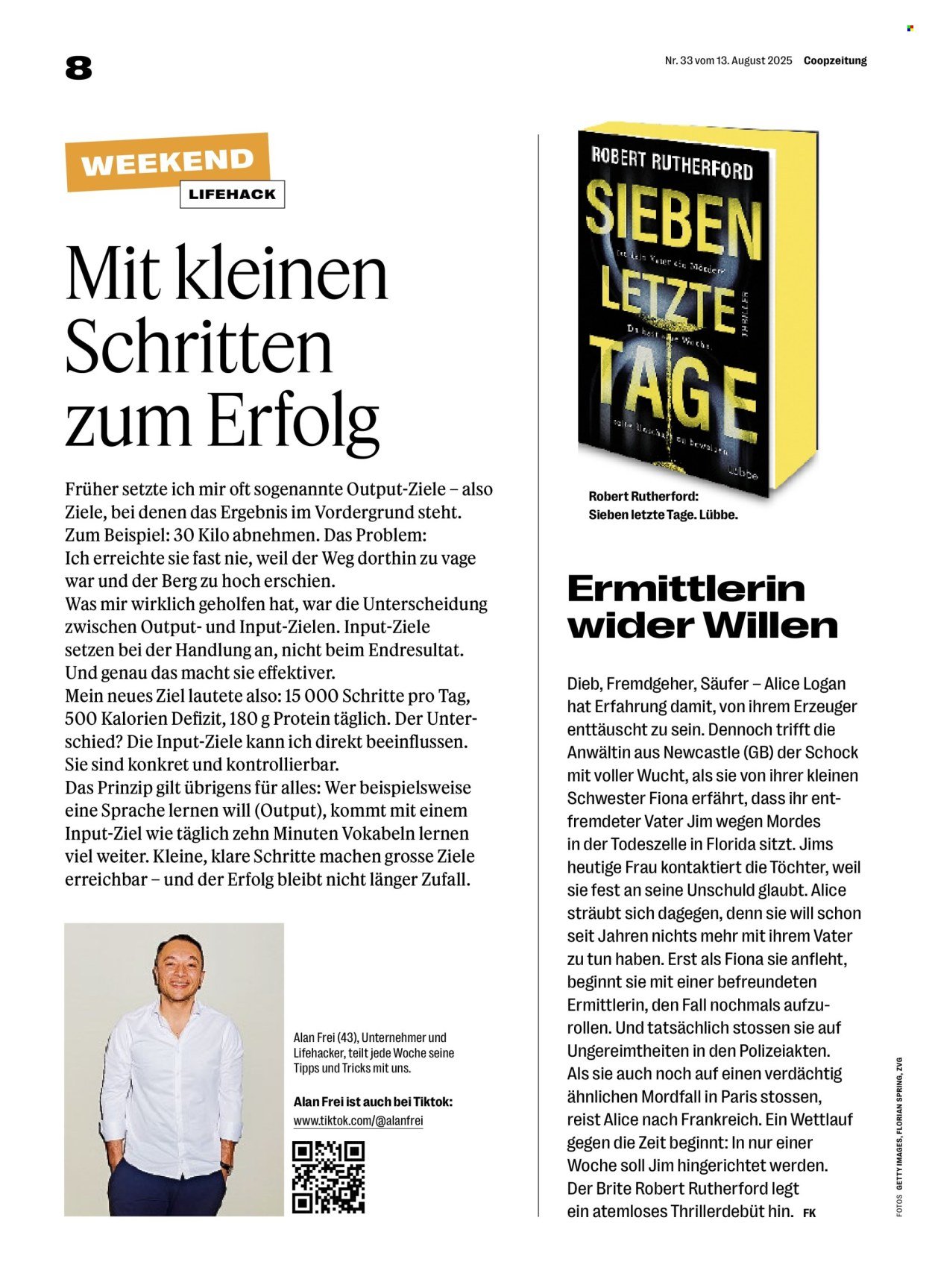COOP Prospekt - COOPZEITUNG (2025-08-14 - 2025-08-20)