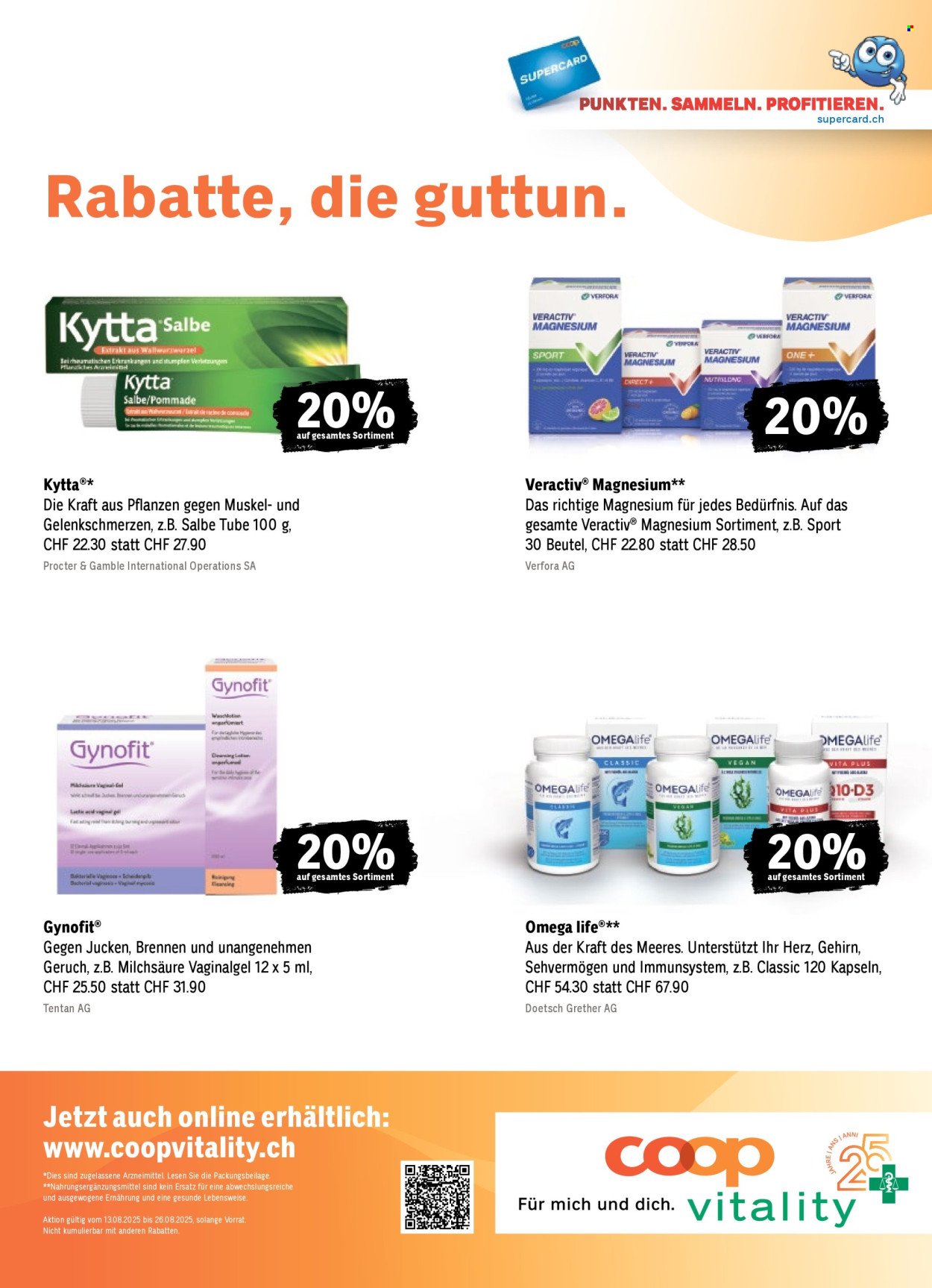 COOP Prospekt - COOPZEITUNG (2025-08-14 - 2025-08-20)