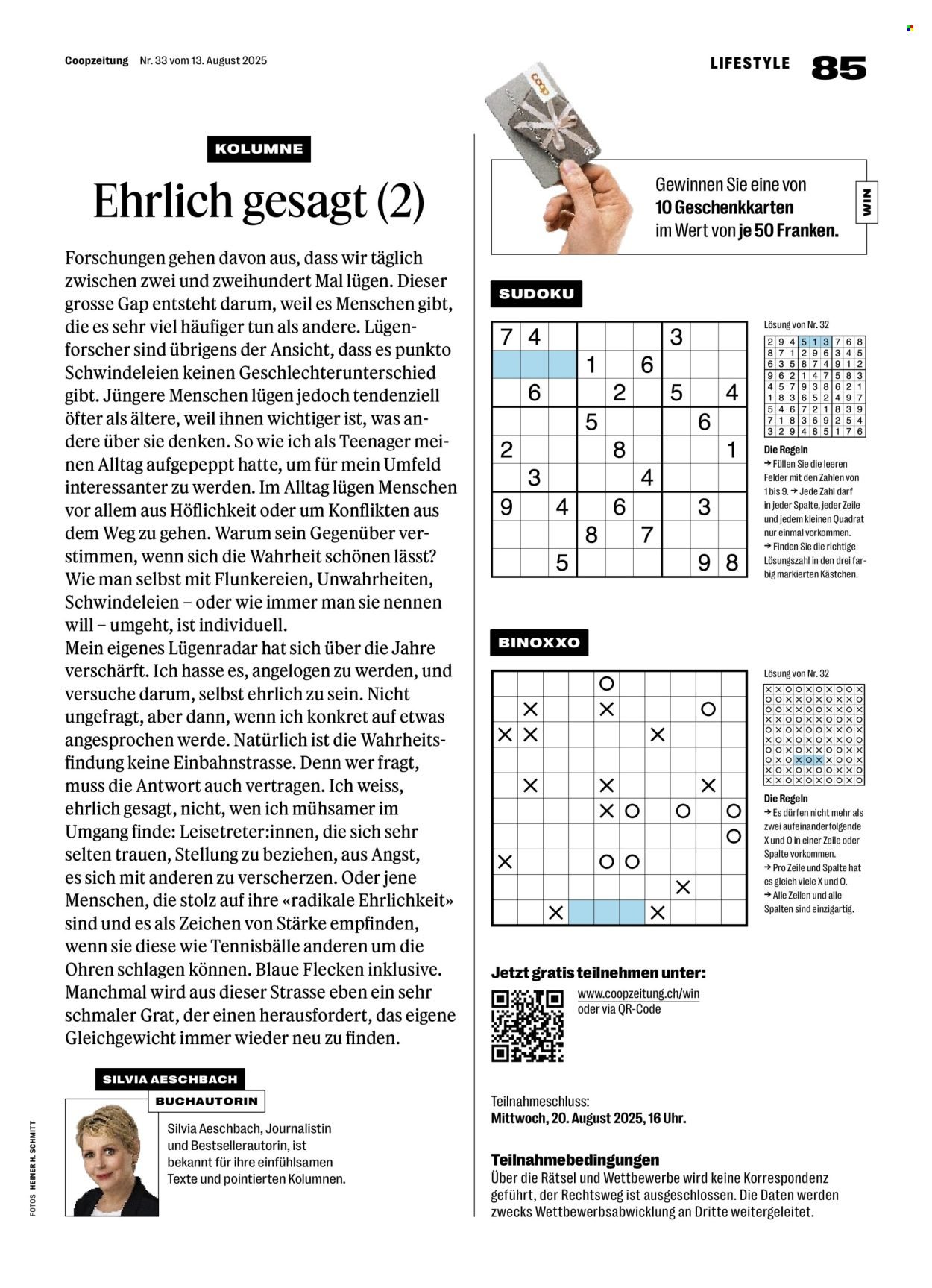 COOP Prospekt - COOPZEITUNG (2025-08-14 - 2025-08-20)