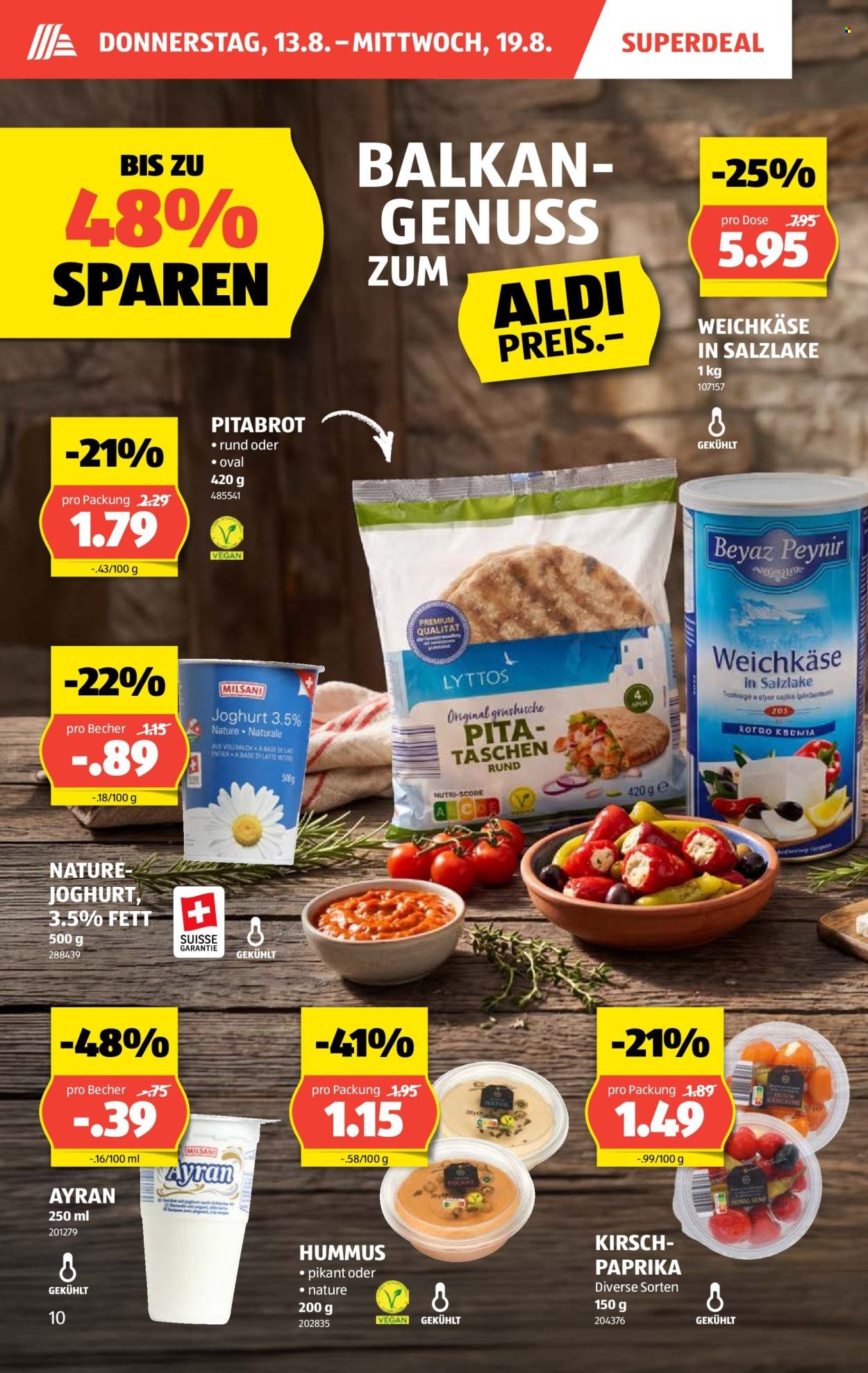 ALDI Prospekt - Vom 13.8.2026