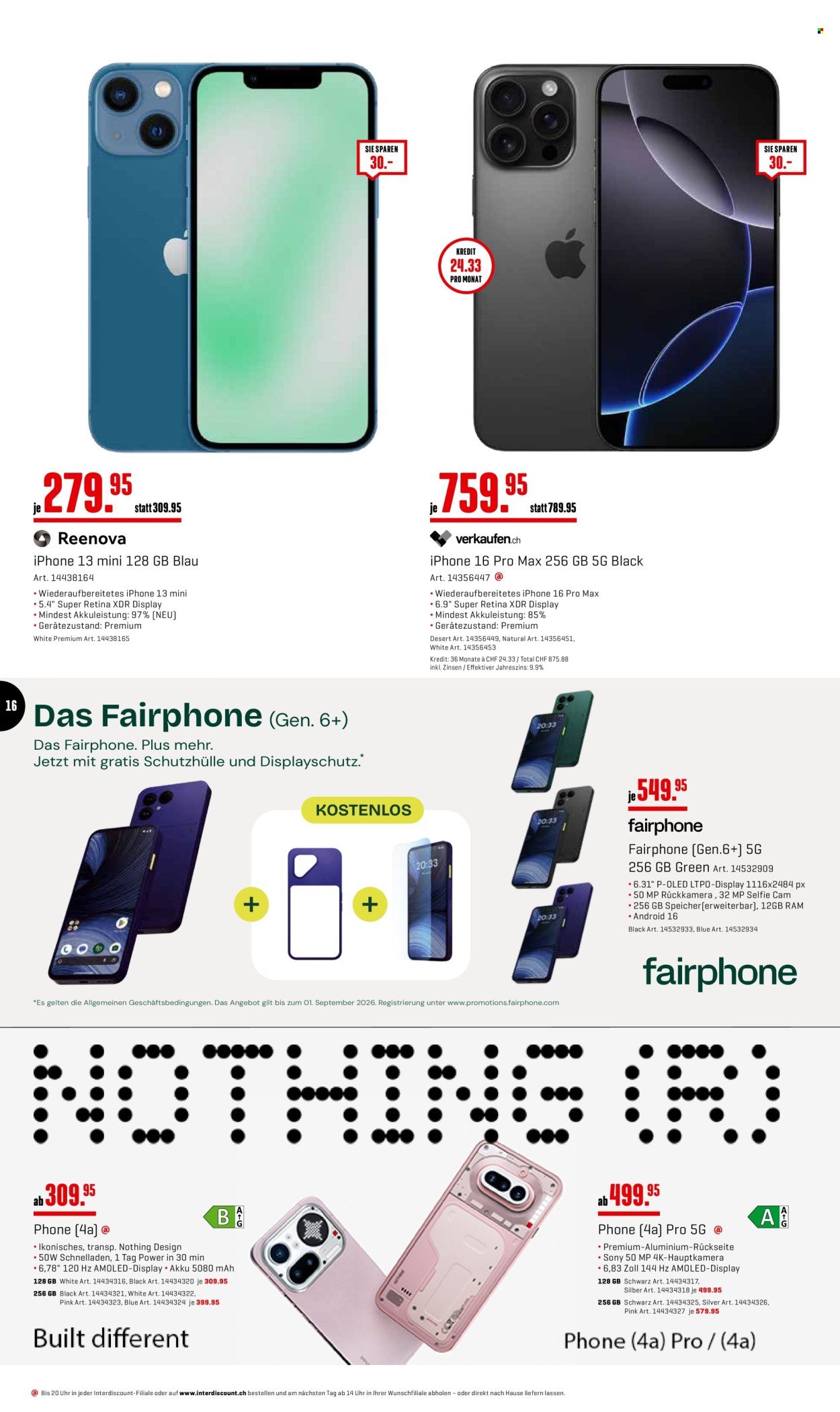INTERDISCOUNT Prospekt - Vom 31.8.2026