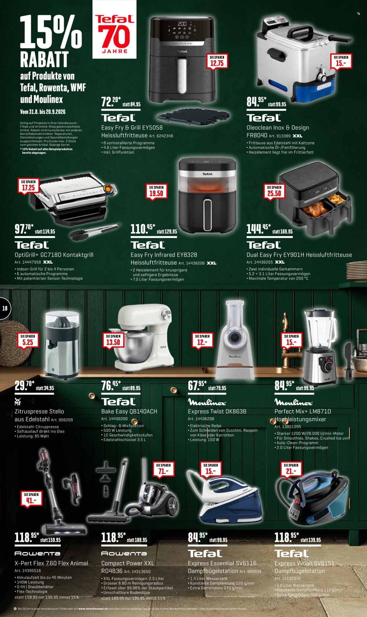 INTERDISCOUNT Prospekt - Vom 31.8.2026