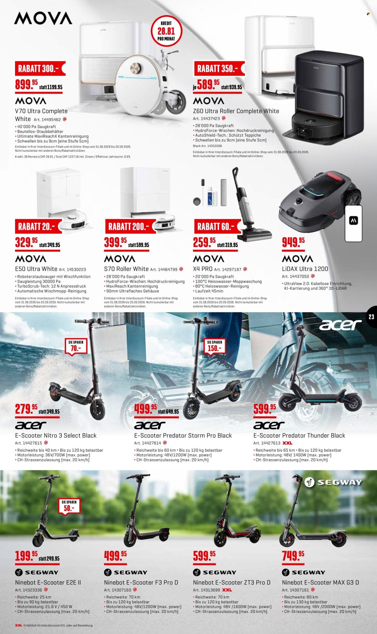 INTERDISCOUNT Prospekt - Vom 31.8.2026