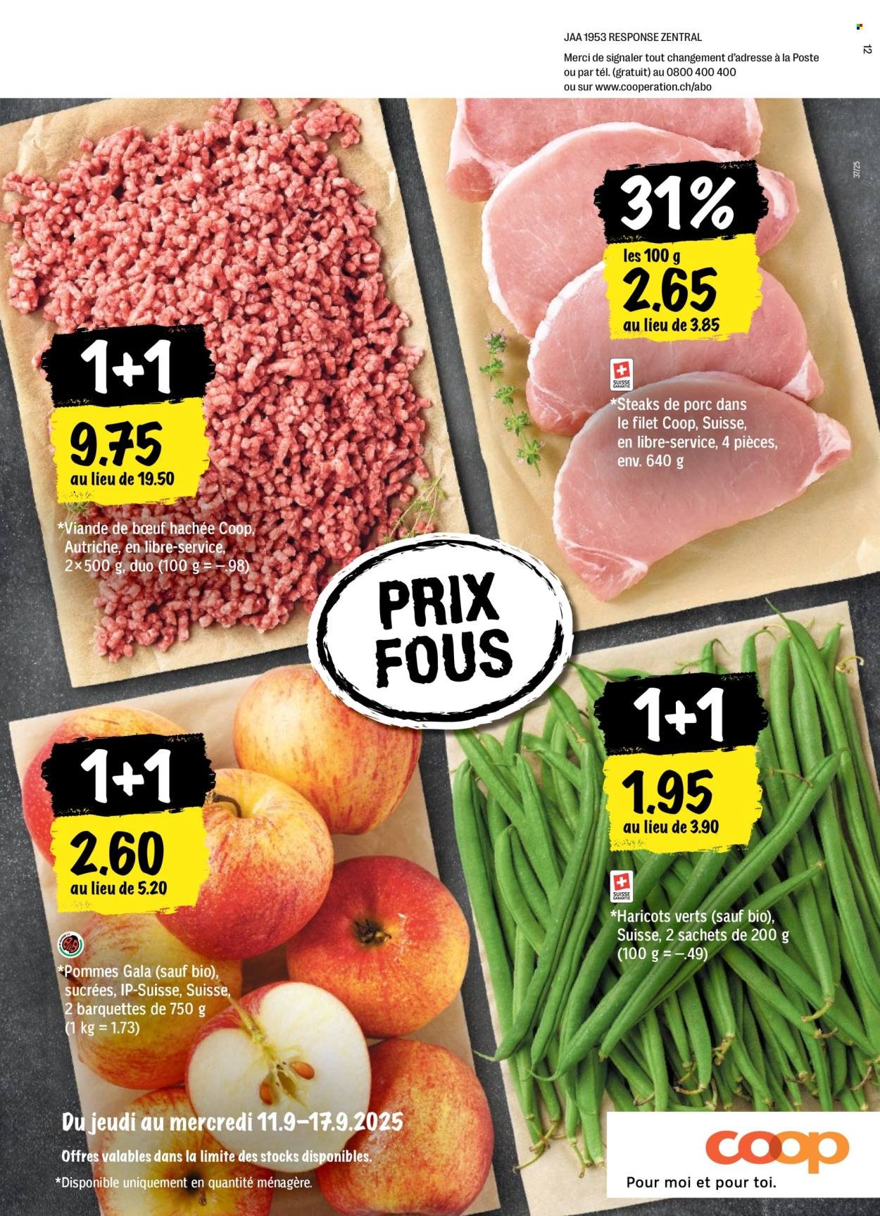 COOP Prospekt - COOPÉRATION (2025-09-11 - 2025-09-17)