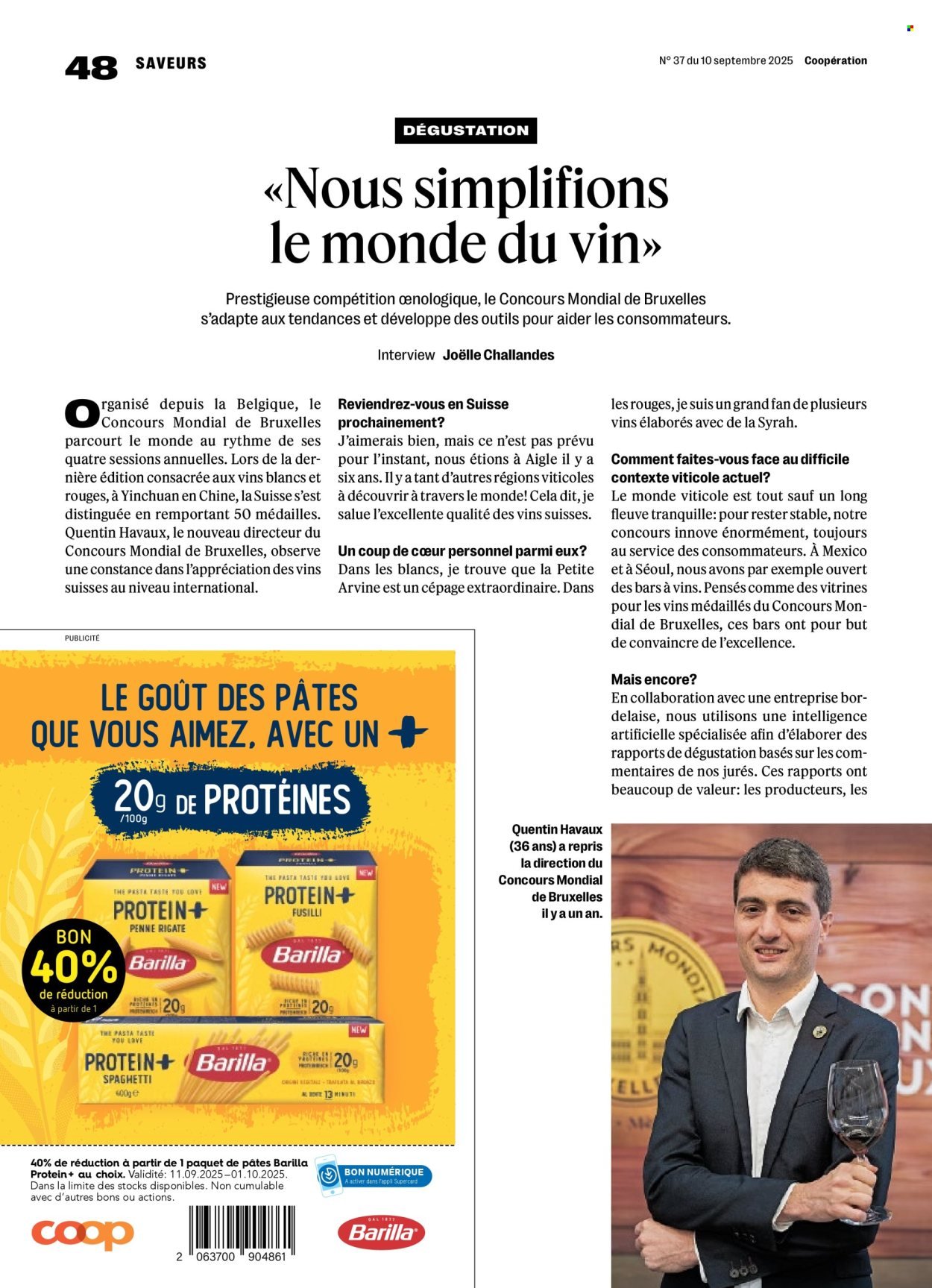COOP Prospekt - COOPÉRATION (2025-09-11 - 2025-09-17)