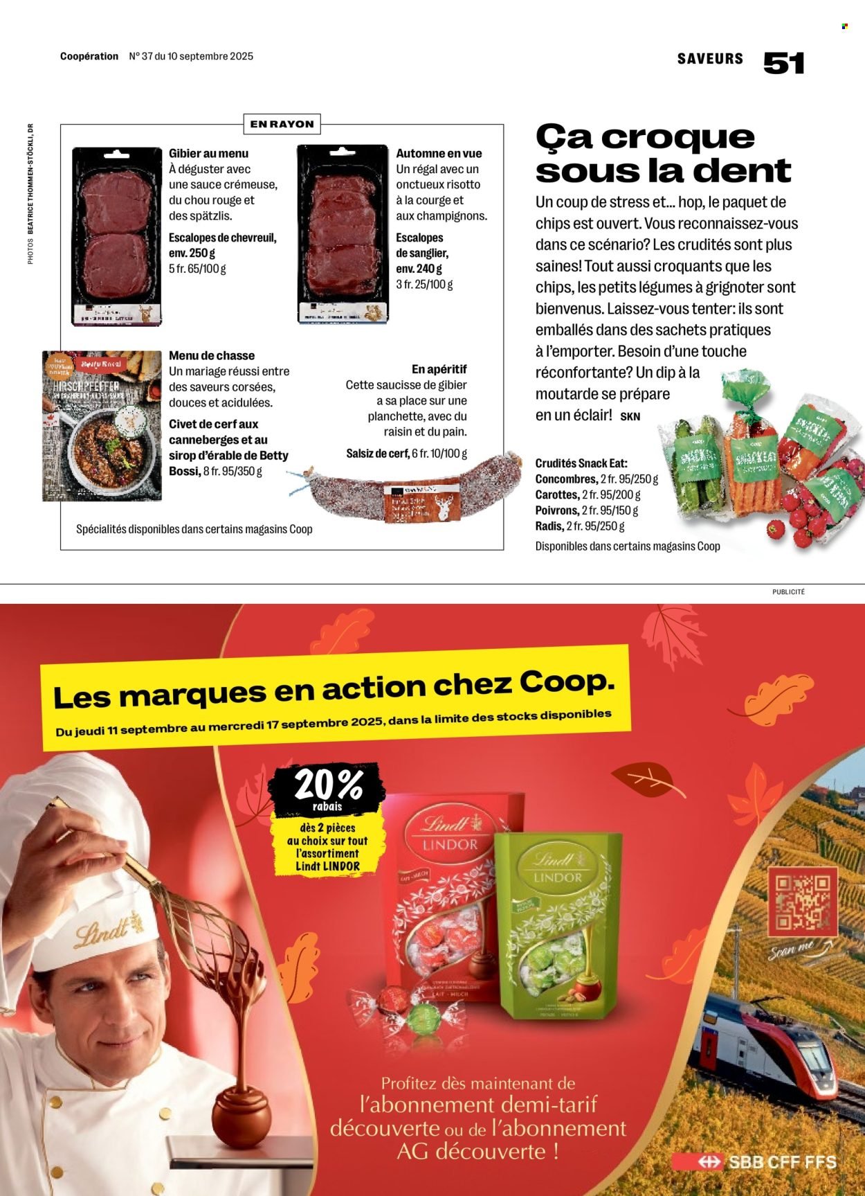 COOP Prospekt - COOPÉRATION (2025-09-11 - 2025-09-17)