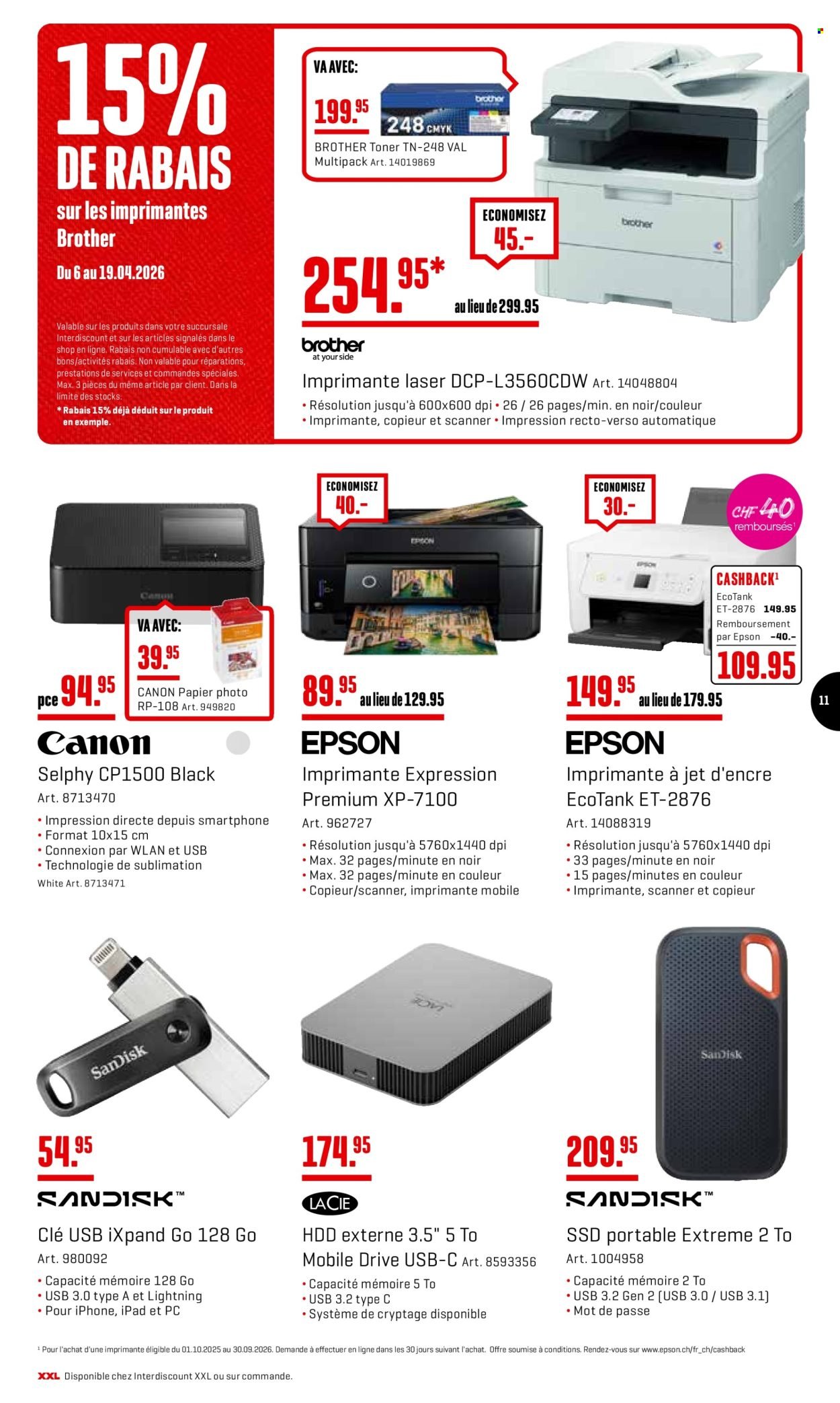 INTERDISCOUNT Prospekt - Vom 6.4.2026 (2026-04-06 - 2026-04-19) | 11