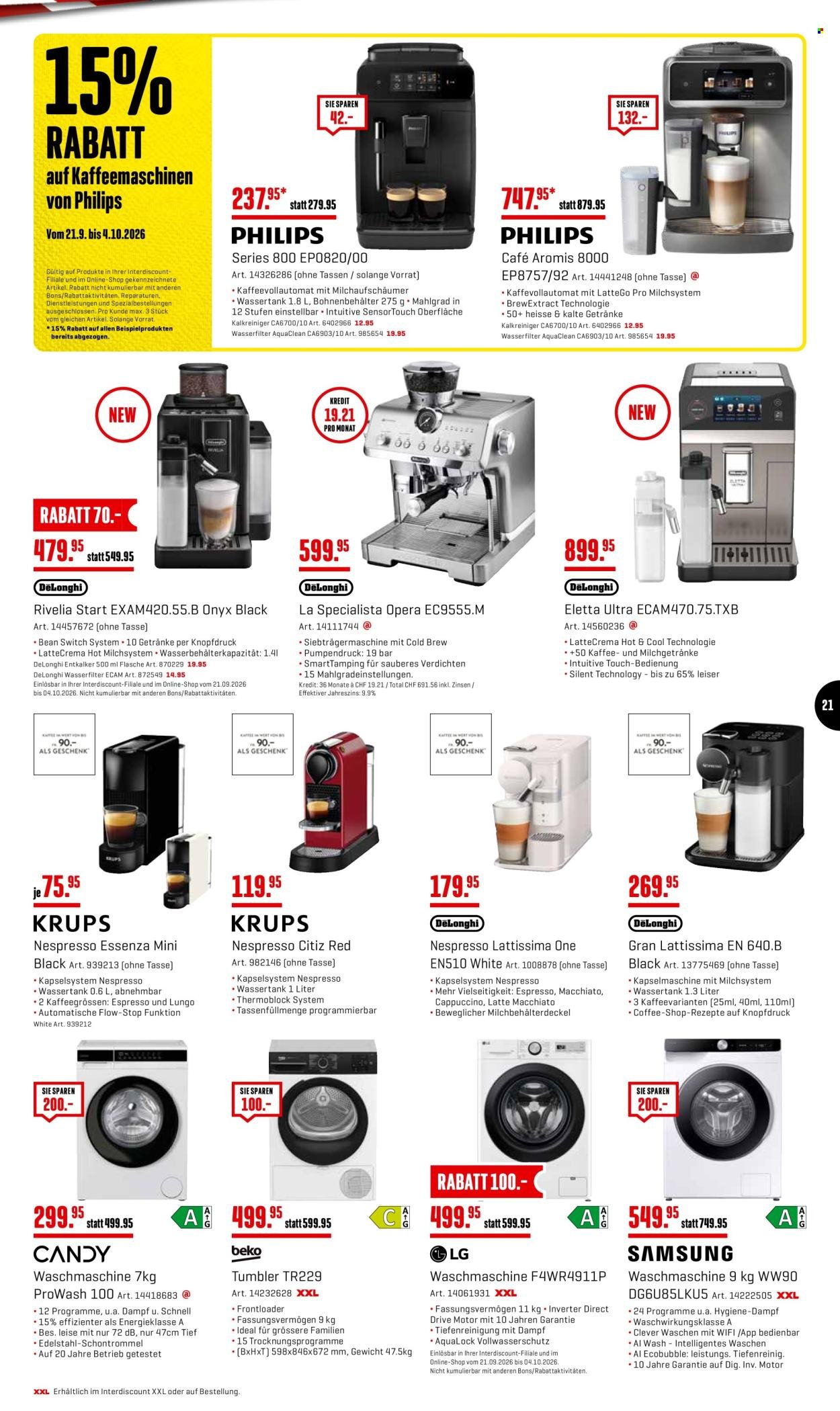 INTERDISCOUNT Prospekt - Vom 21.9.2026