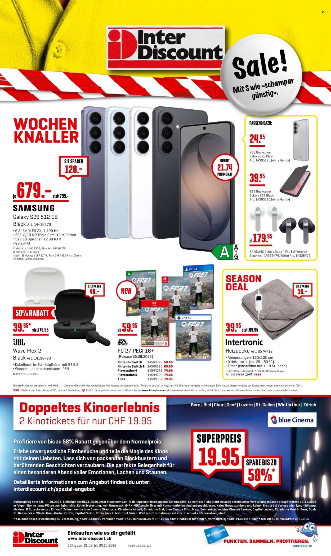 INTERDISCOUNT Prospekt - Vom 21.9.2026