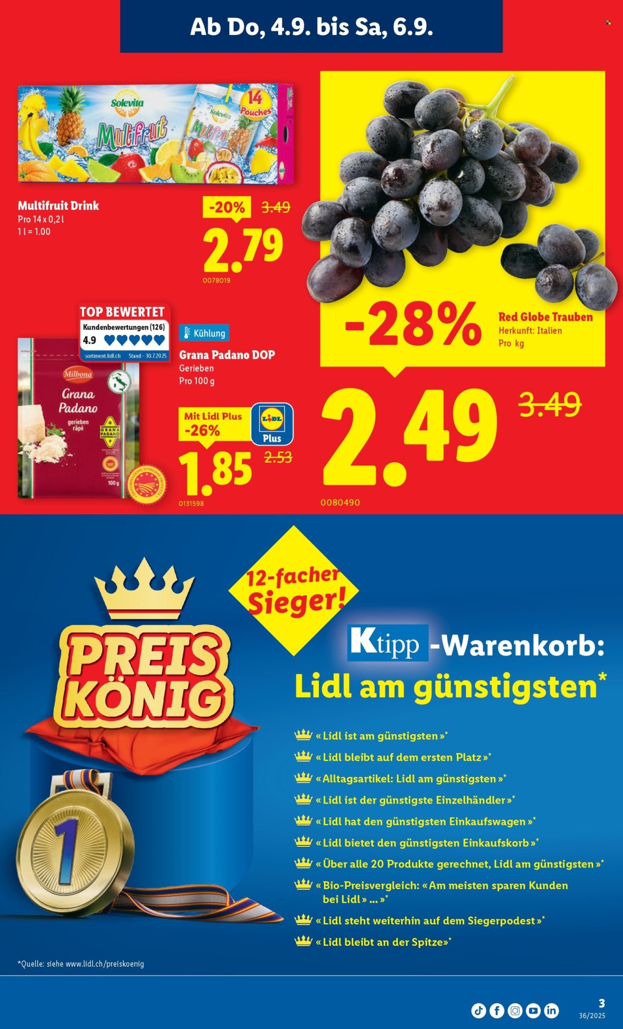LIDL Prospekt - KW 36 (2025-09-04 - 2025-09-10)