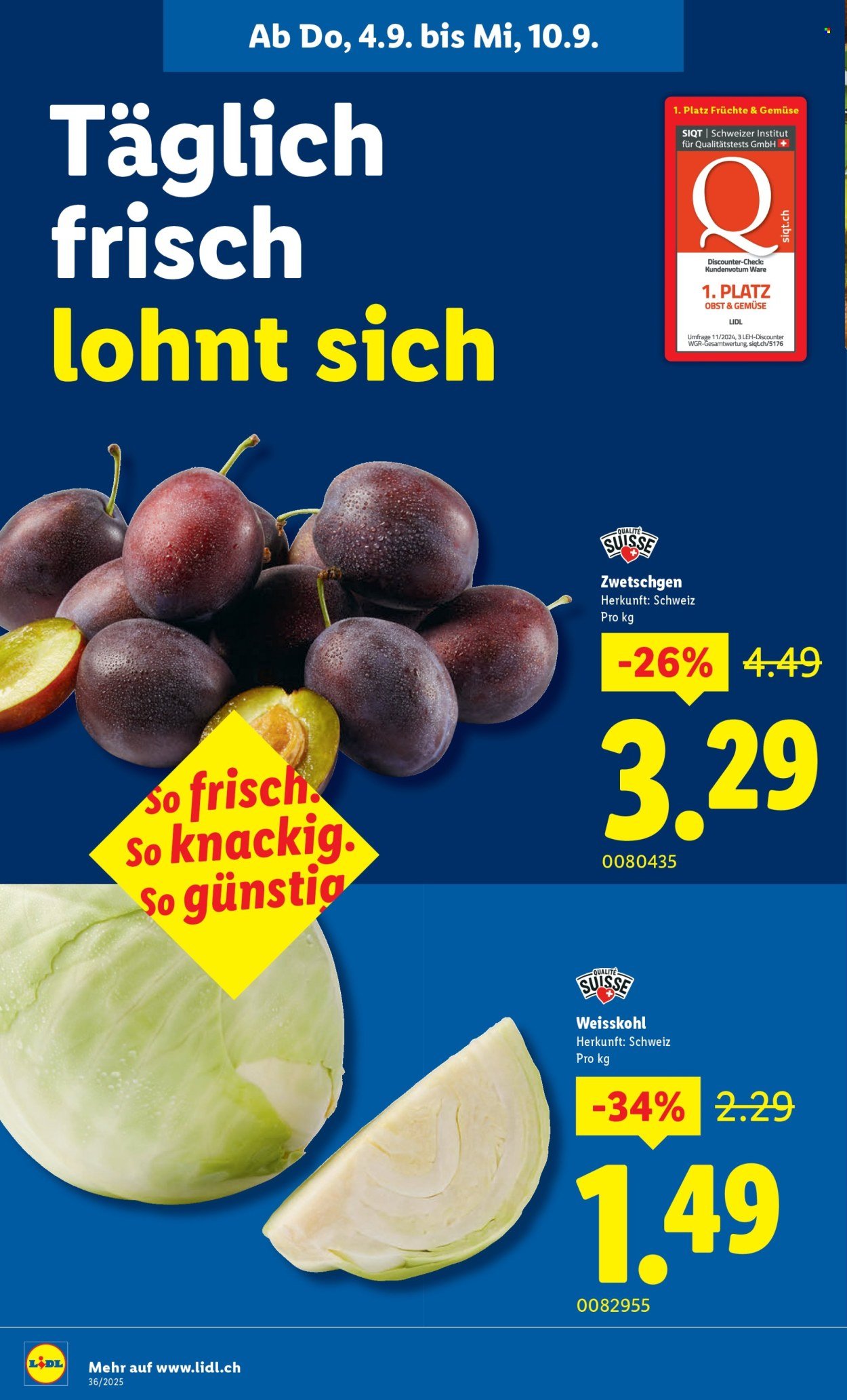 LIDL Prospekt - KW 36 (2025-09-04 - 2025-09-10)