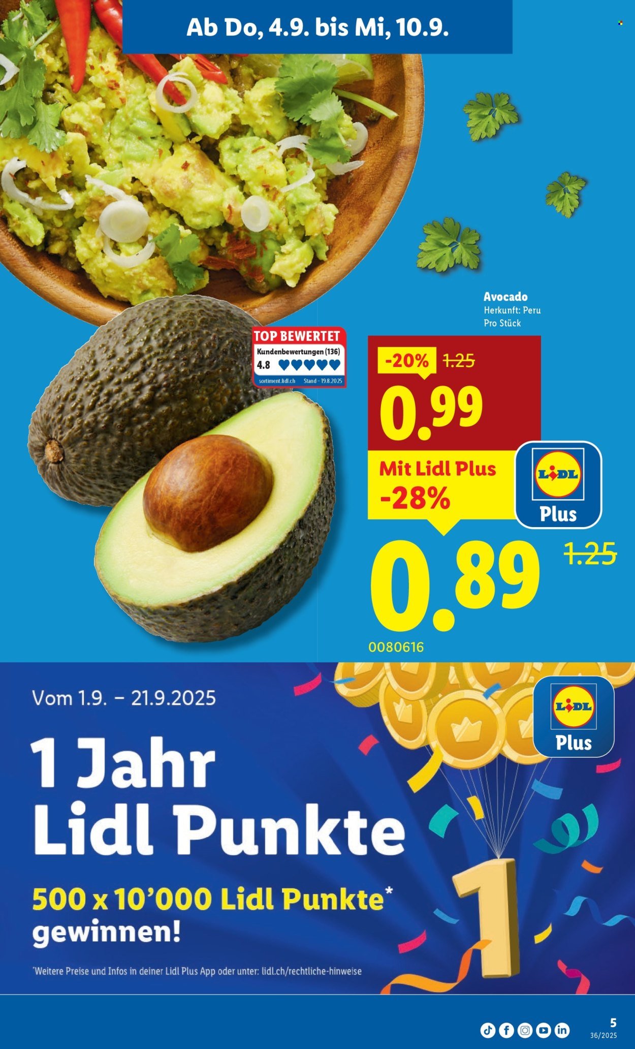 LIDL Prospekt - KW 36 (2025-09-04 - 2025-09-10)