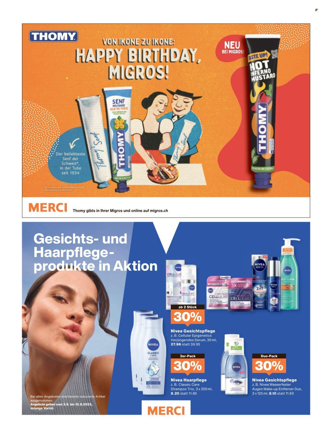 MIGROS Prospekt - Vom 2.9.2025 (2025-09-02 - 2025-09-08)