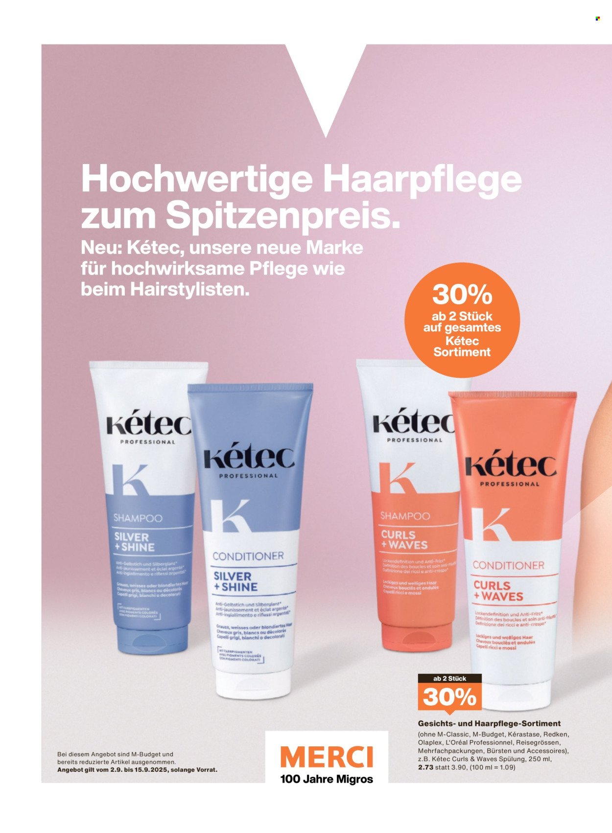 MIGROS Prospekt - Vom 2.9.2025 (2025-09-02 - 2025-09-08)
