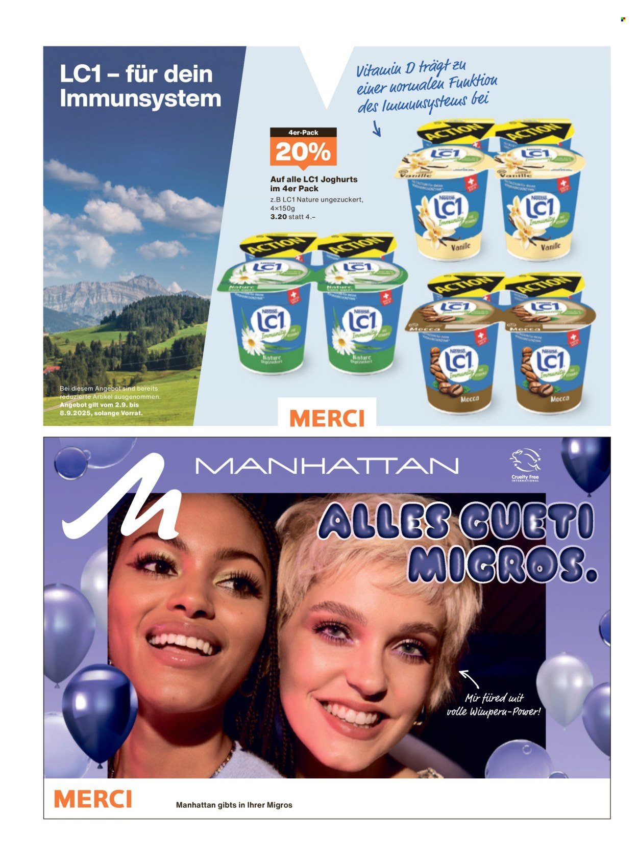 MIGROS Prospekt - Vom 2.9.2025 (2025-09-02 - 2025-09-08)