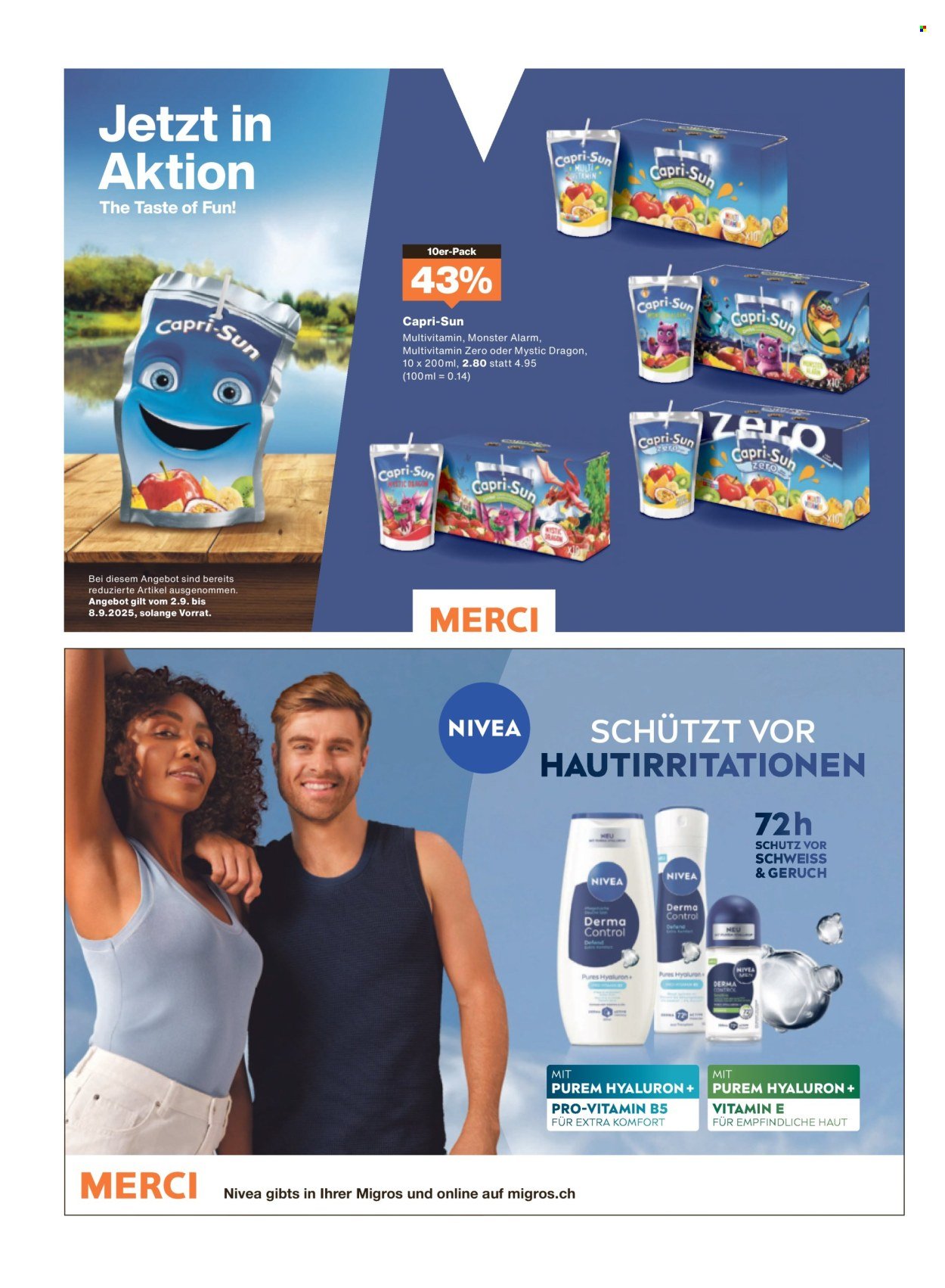 MIGROS Prospekt - Vom 2.9.2025 (2025-09-02 - 2025-09-08)