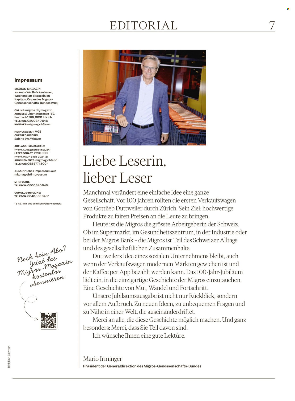MIGROS Prospekt - Vom 2.9.2025 (2025-09-02 - 2025-09-08)