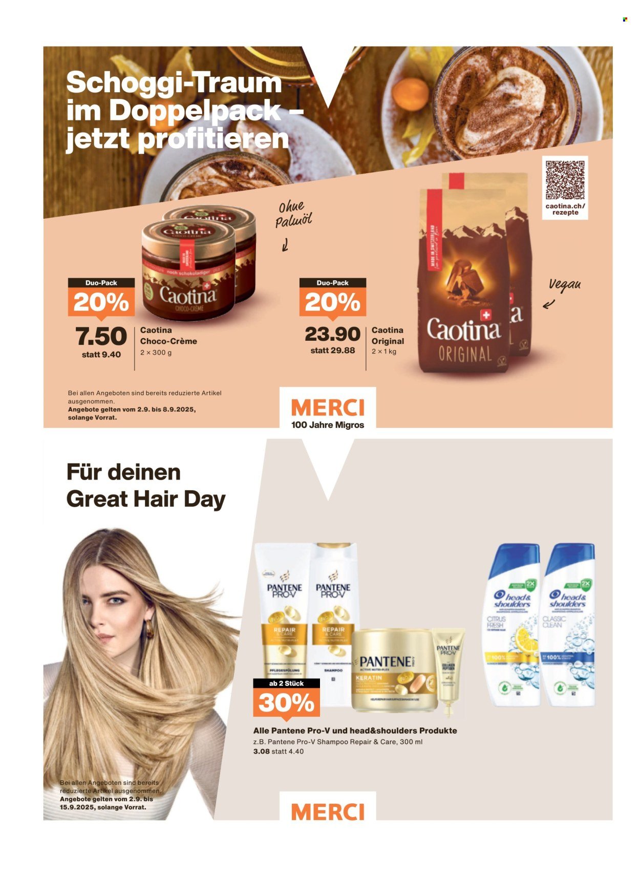 MIGROS Prospekt - Vom 2.9.2025 (2025-09-02 - 2025-09-08)