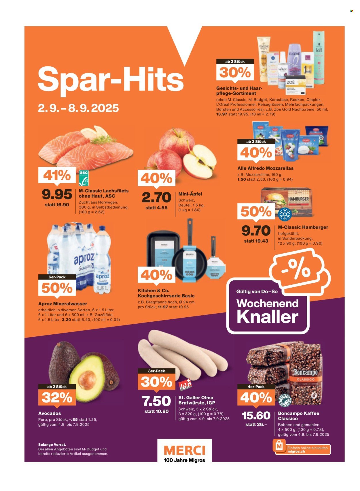 MIGROS Prospekt - Vom 2.9.2025 (2025-09-02 - 2025-09-08)