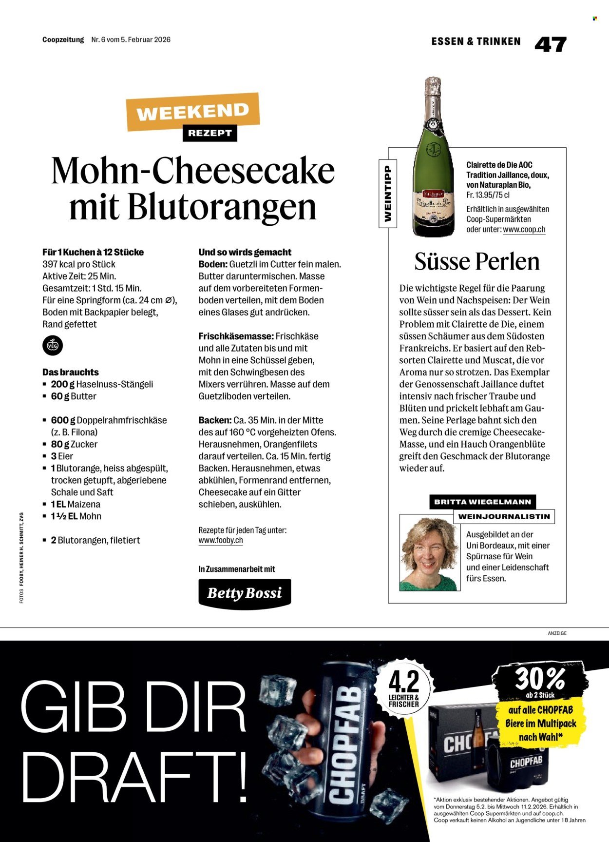 COOP Prospekt - Coopzeitung (2026-02-05 - 2026-02-18)