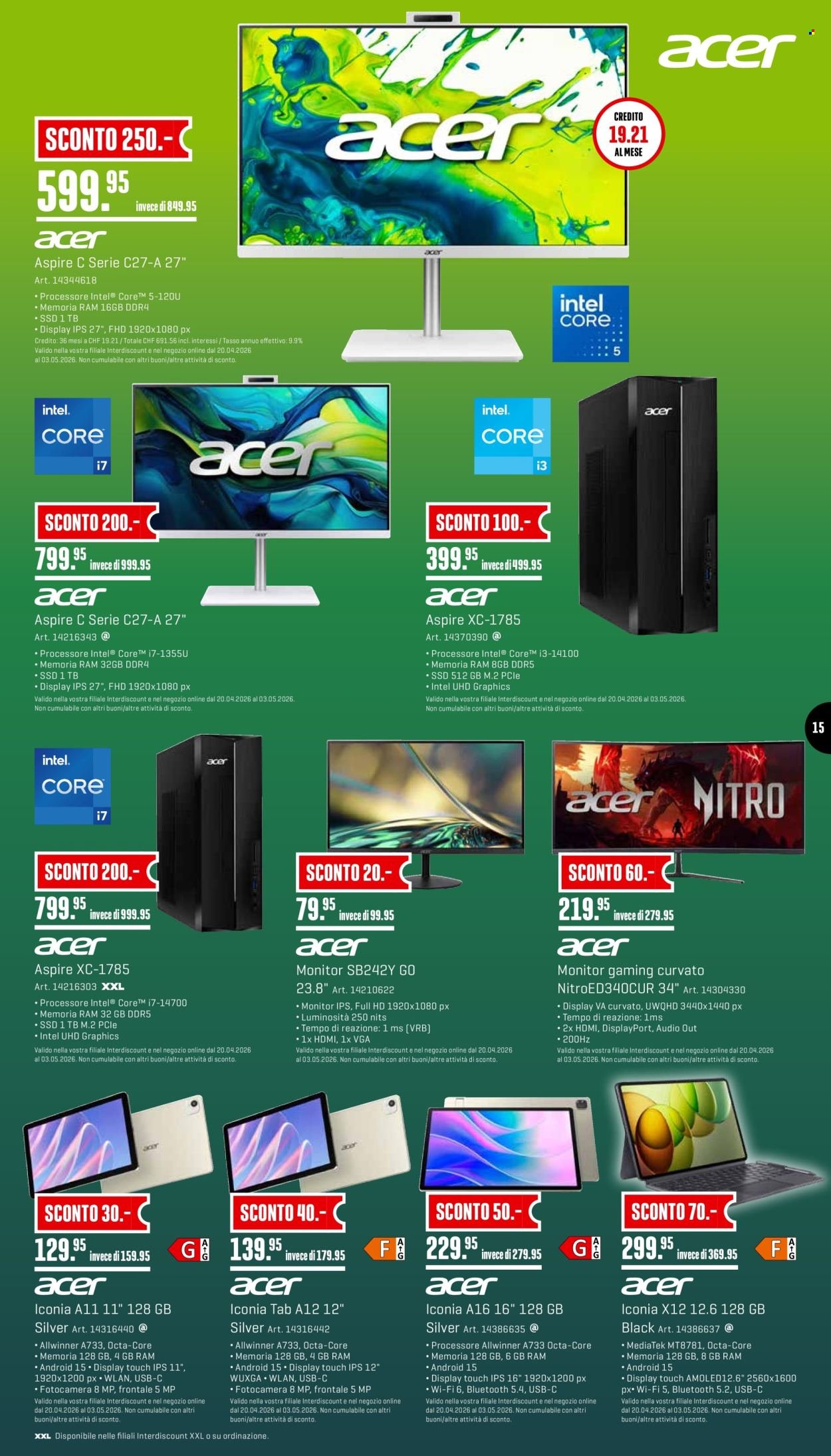 INTERDISCOUNT Prospekt - Vom 20.4.2026 (2026-04-20 - 2026-05-03)