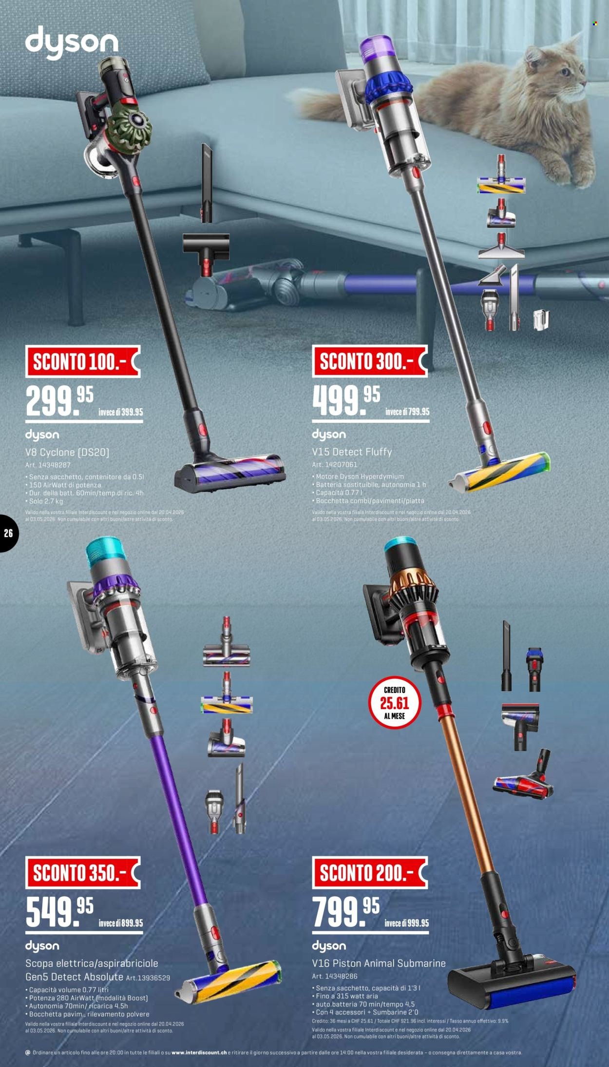 INTERDISCOUNT Prospekt - Vom 20.4.2026 (2026-04-20 - 2026-05-03)