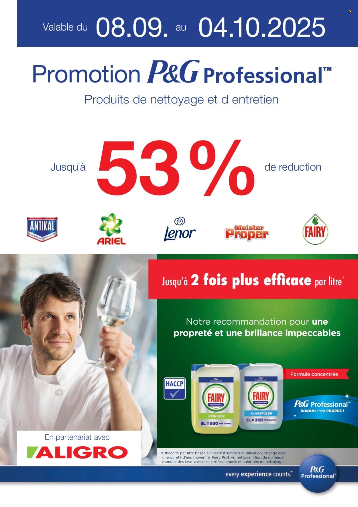 ALIGRO Prospekt - Offre Procter & Gamble (2025-09-08 - 2025-10-04) | 1