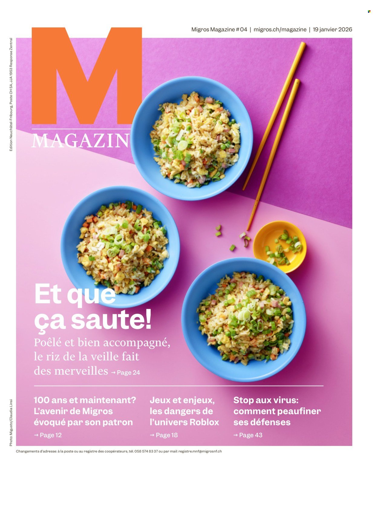 MIGROS Prospekt - Vom 20.1.2026 (2026-01-20 - 2026-01-26) | 1