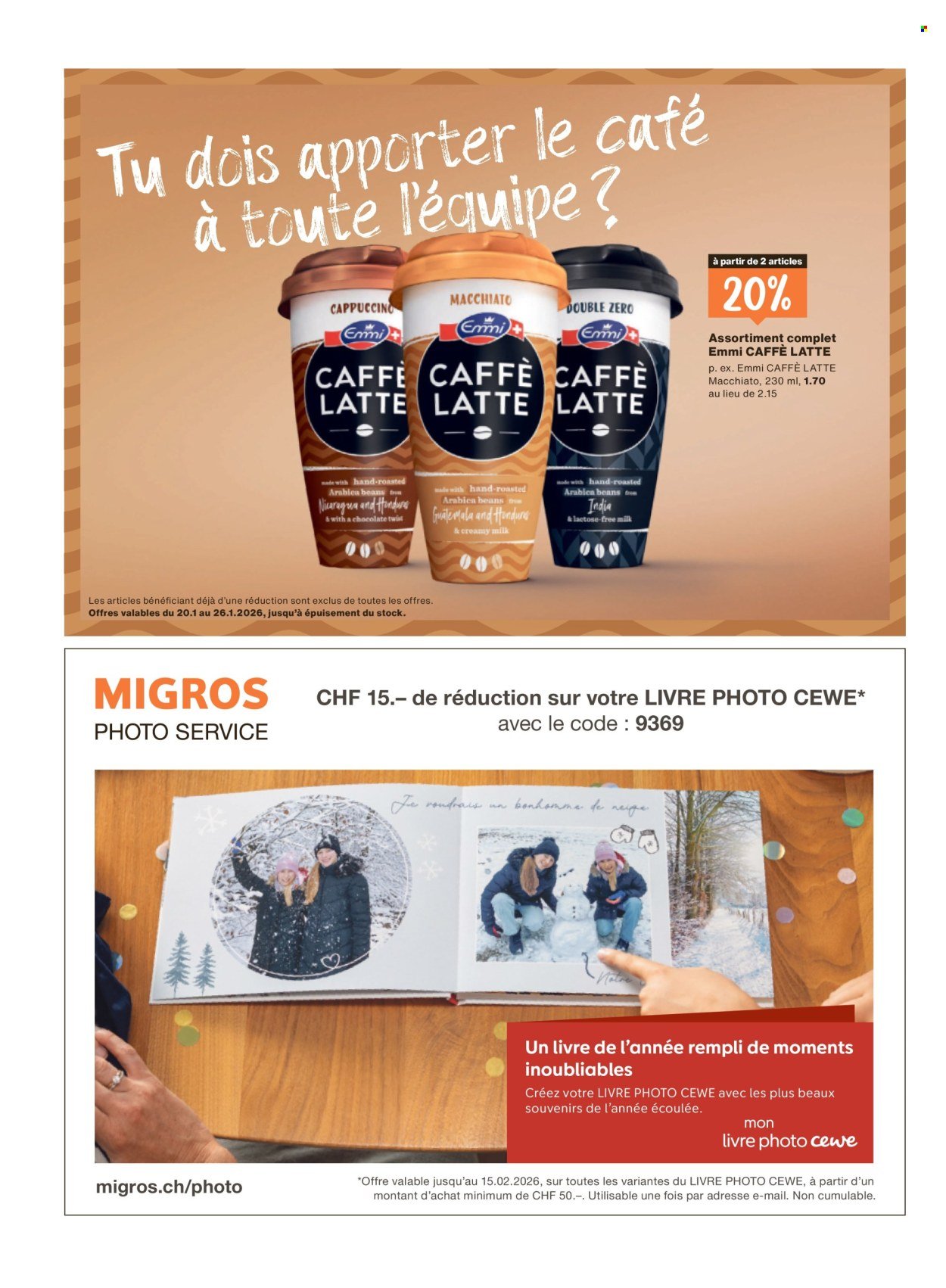 MIGROS Prospekt - Vom 20.1.2026 (2026-01-20 - 2026-01-26) | 2