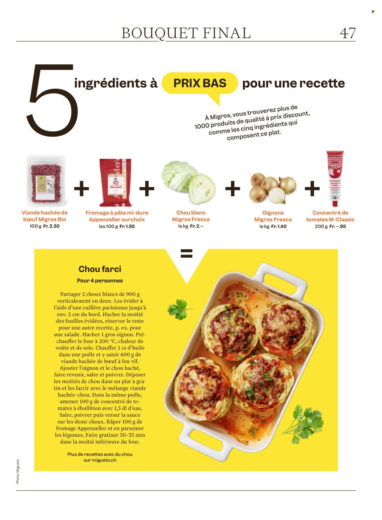 MIGROS Prospekt - Vom 20.1.2026 (2026-01-20 - 2026-01-26) | 47