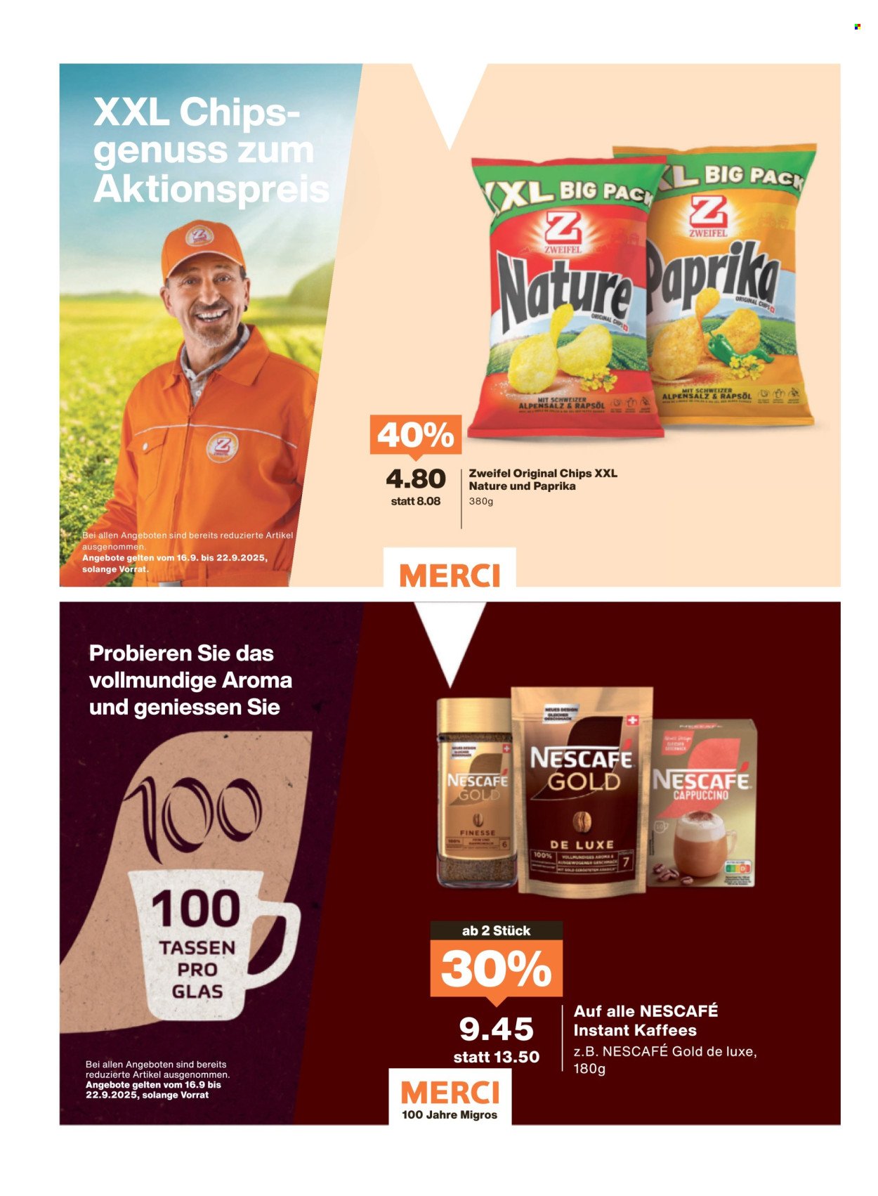 MIGROS Prospekt - Vom 16.9.2025 (2025-09-16 - 2025-09-22)