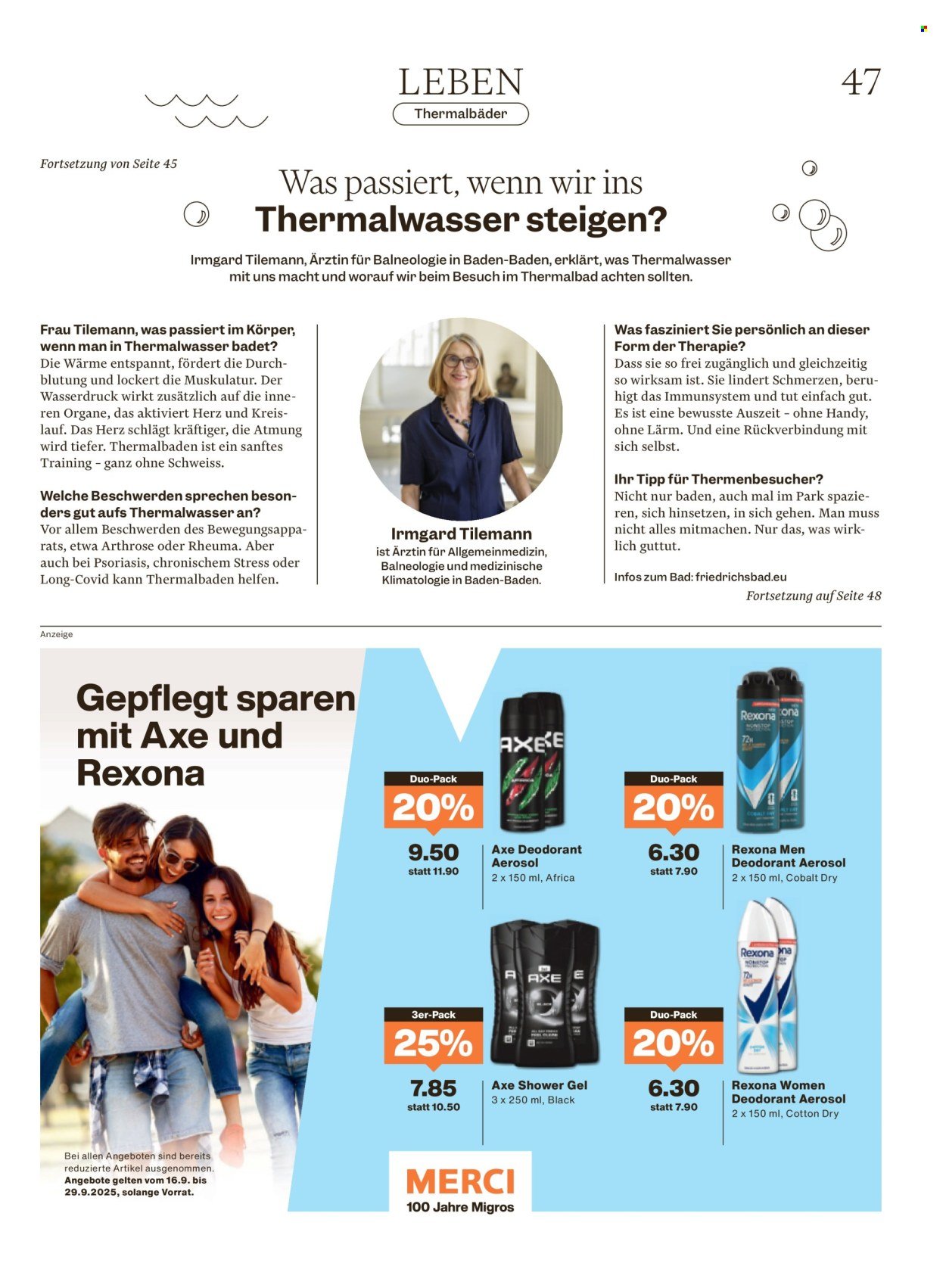 MIGROS Prospekt - Vom 16.9.2025 (2025-09-16 - 2025-09-22)