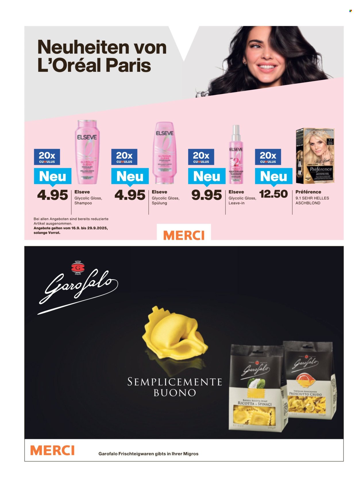 MIGROS Prospekt - Vom 16.9.2025 (2025-09-16 - 2025-09-22)