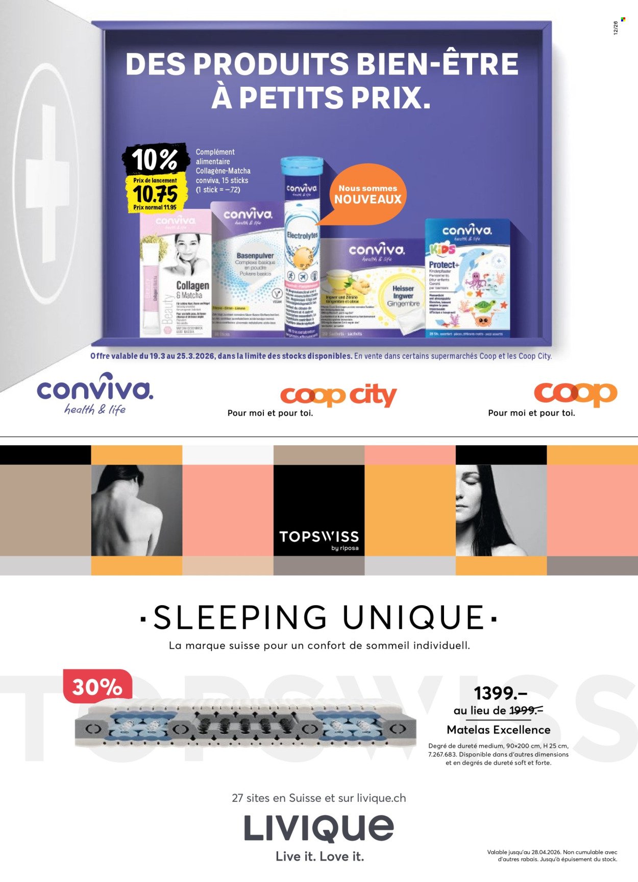 COOP Prospekt - COOPÉRATION (2026-03-19 - 2026-03-25)