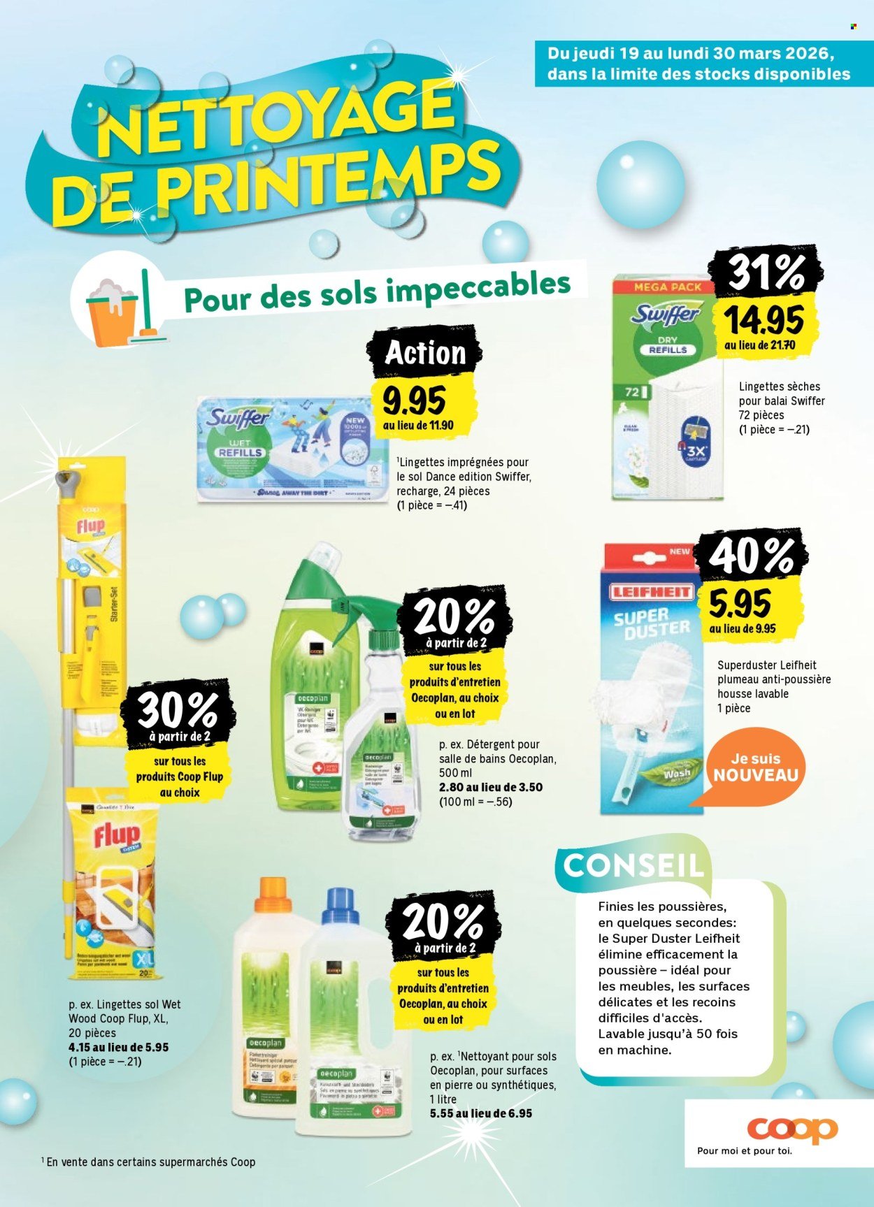 COOP Prospekt - COOPÉRATION (2026-03-19 - 2026-03-25)