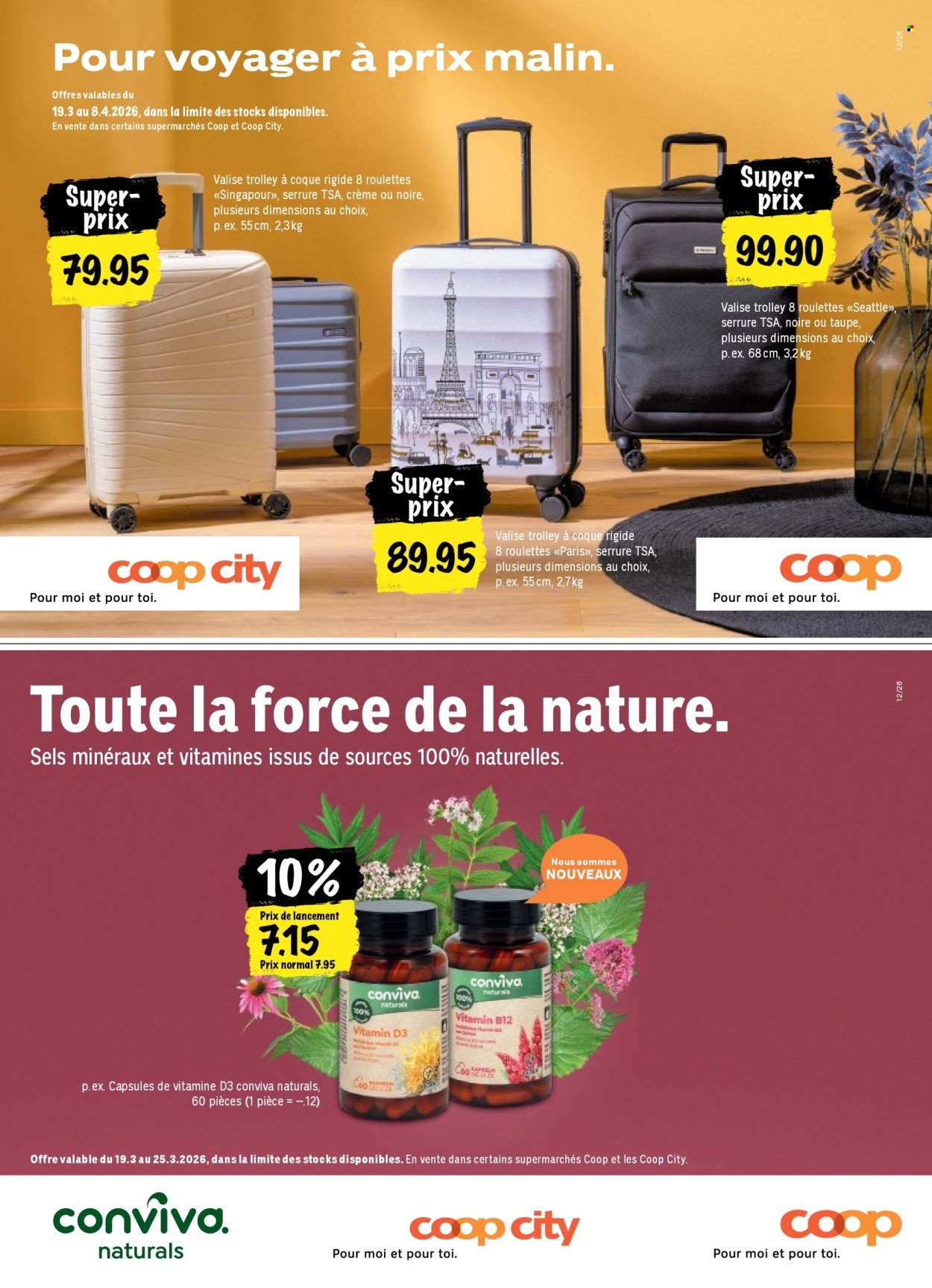 COOP Prospekt - COOPÉRATION (2026-03-19 - 2026-03-25)