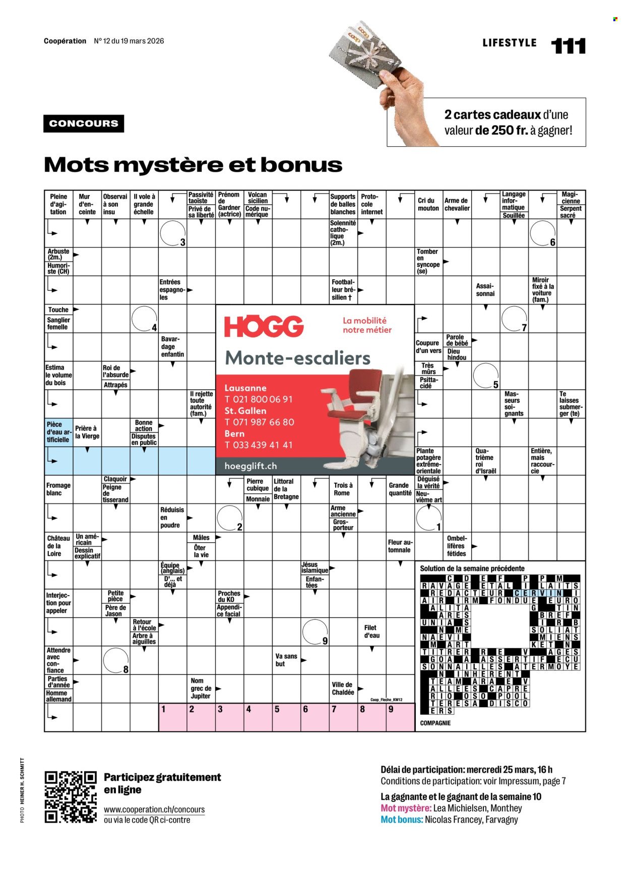 COOP Prospekt - COOPÉRATION (2026-03-19 - 2026-03-25)