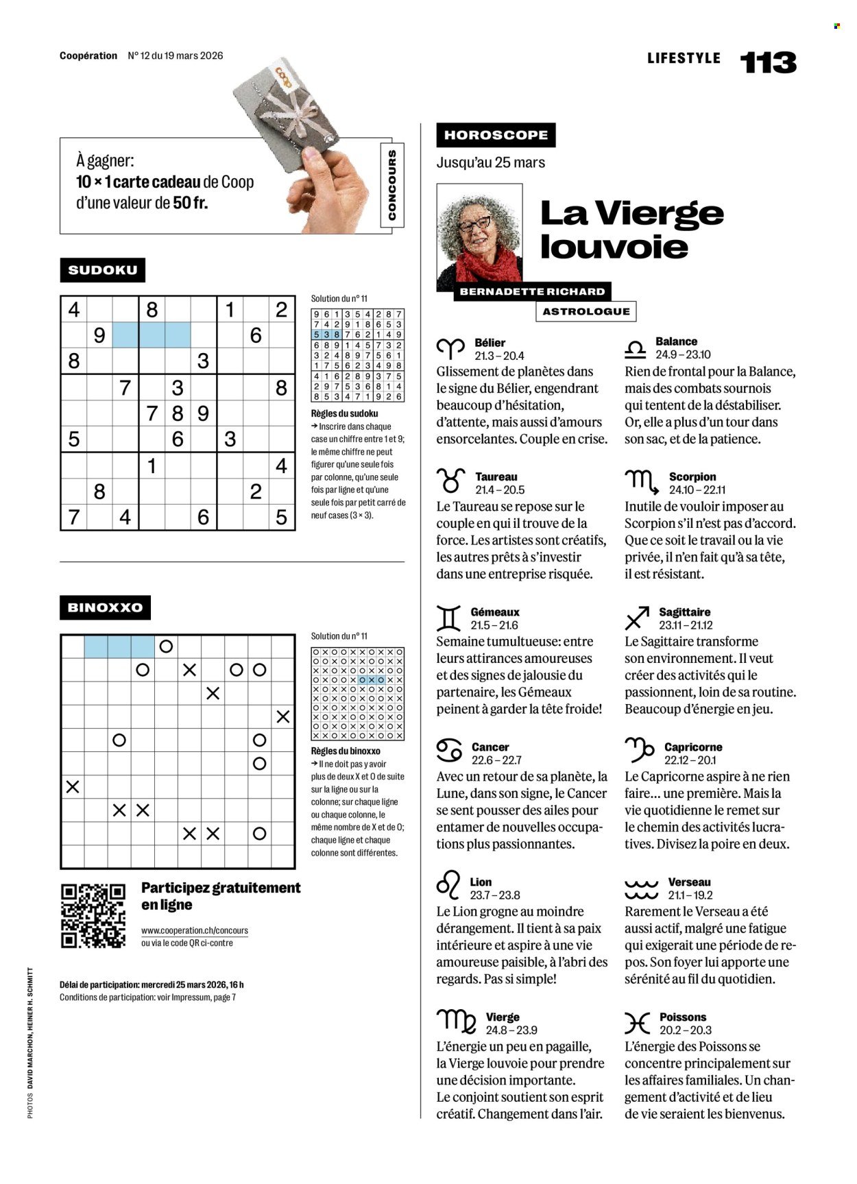 COOP Prospekt - COOPÉRATION (2026-03-19 - 2026-03-25)