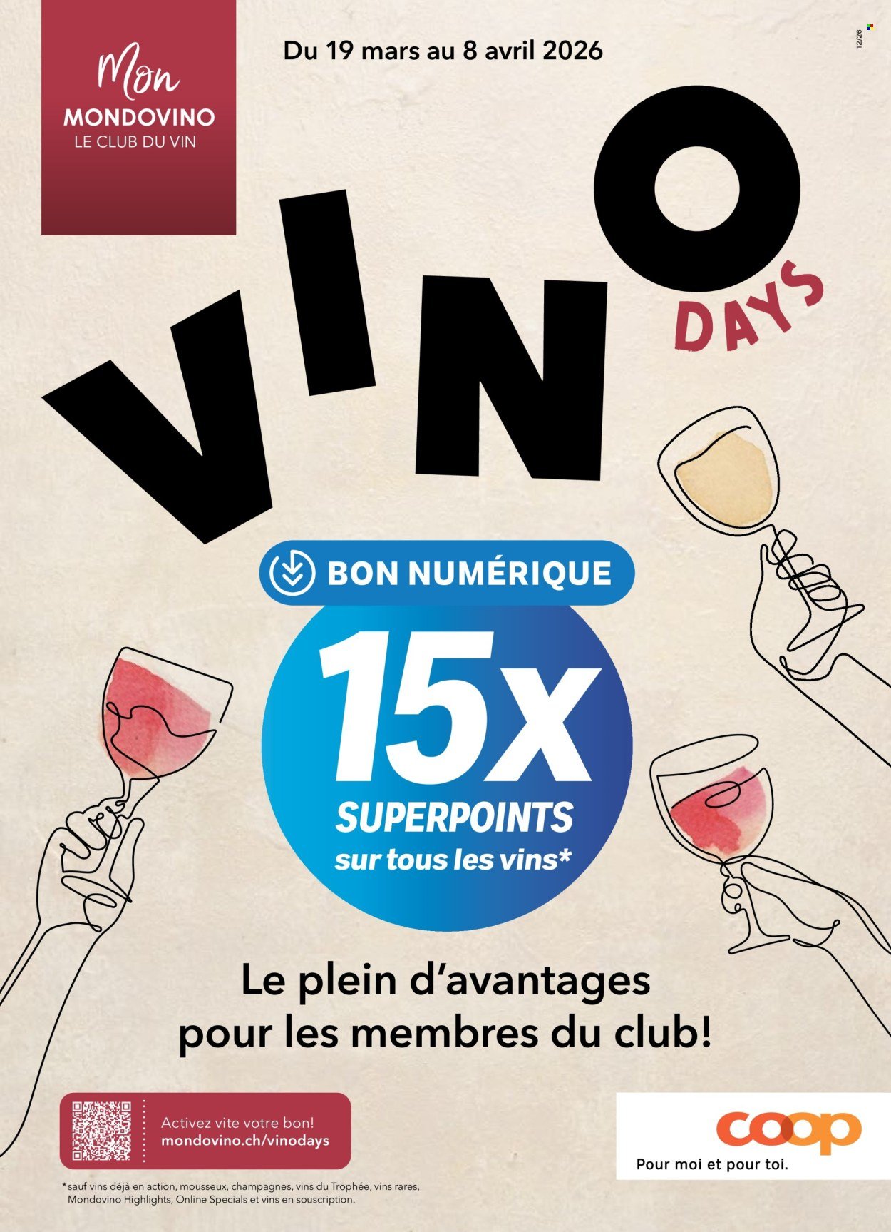 COOP Prospekt - COOPÉRATION (2026-03-19 - 2026-03-25)