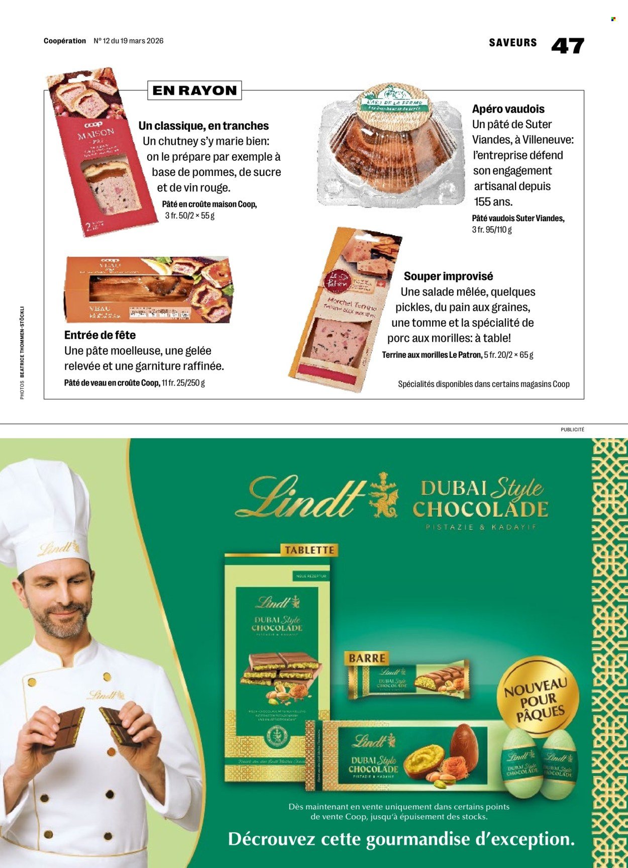 COOP Prospekt - COOPÉRATION (2026-03-19 - 2026-03-25)