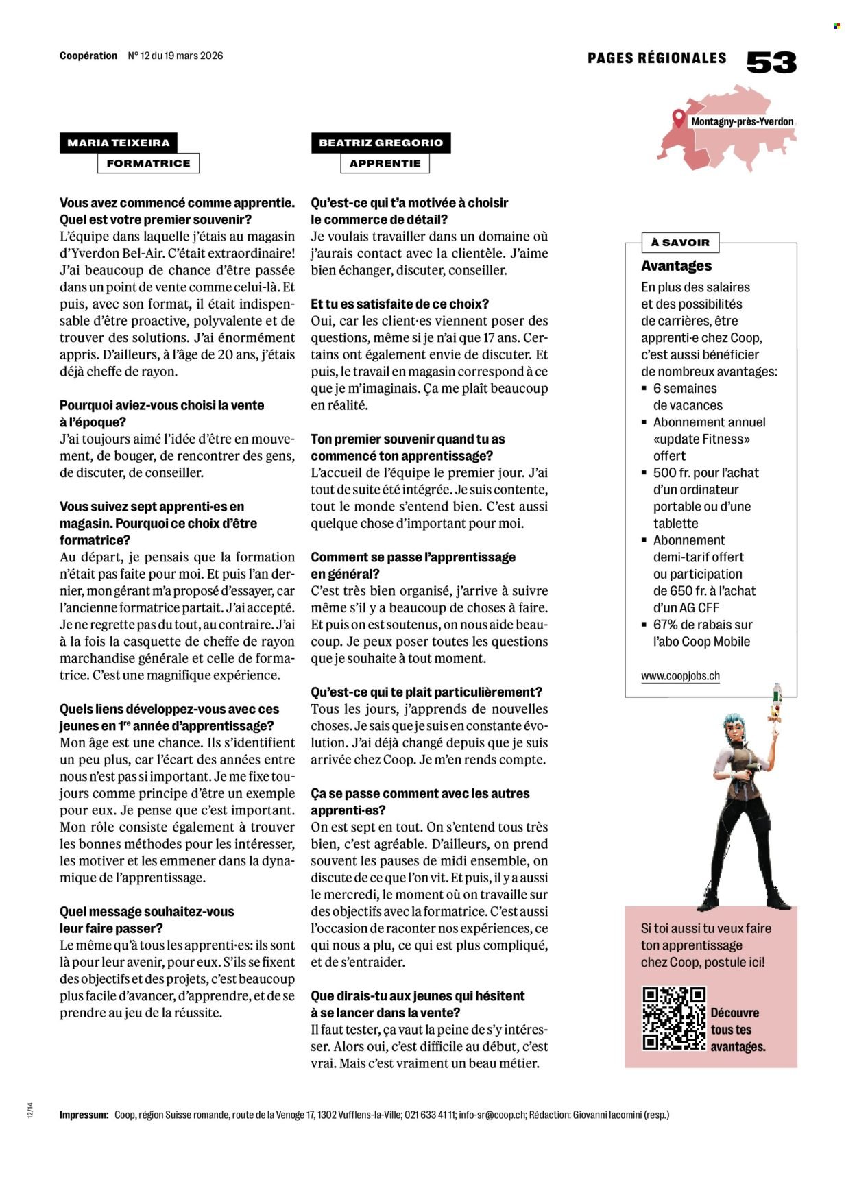 COOP Prospekt - COOPÉRATION (2026-03-19 - 2026-03-25)