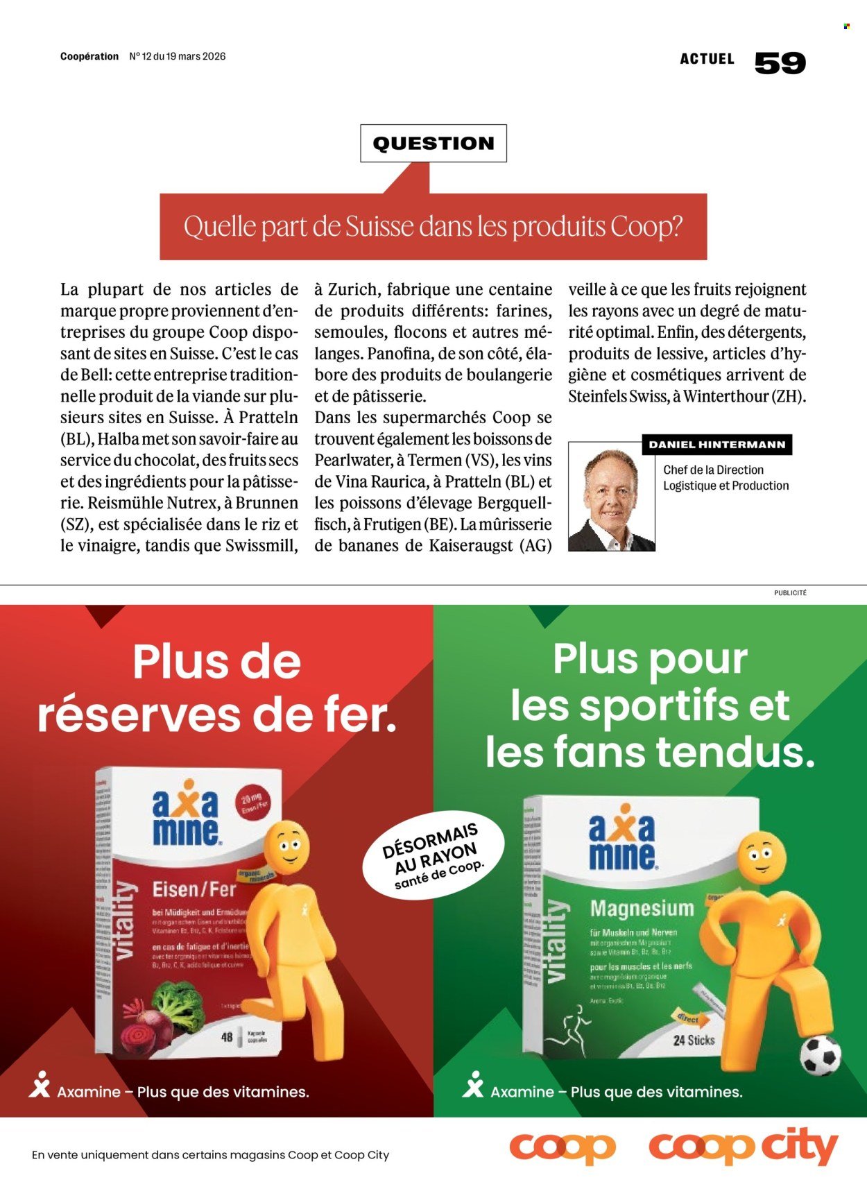 COOP Prospekt - COOPÉRATION (2026-03-19 - 2026-03-25)