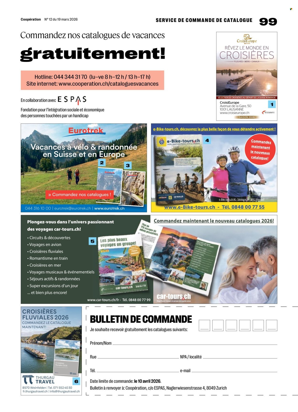 COOP Prospekt - COOPÉRATION (2026-03-19 - 2026-03-25)