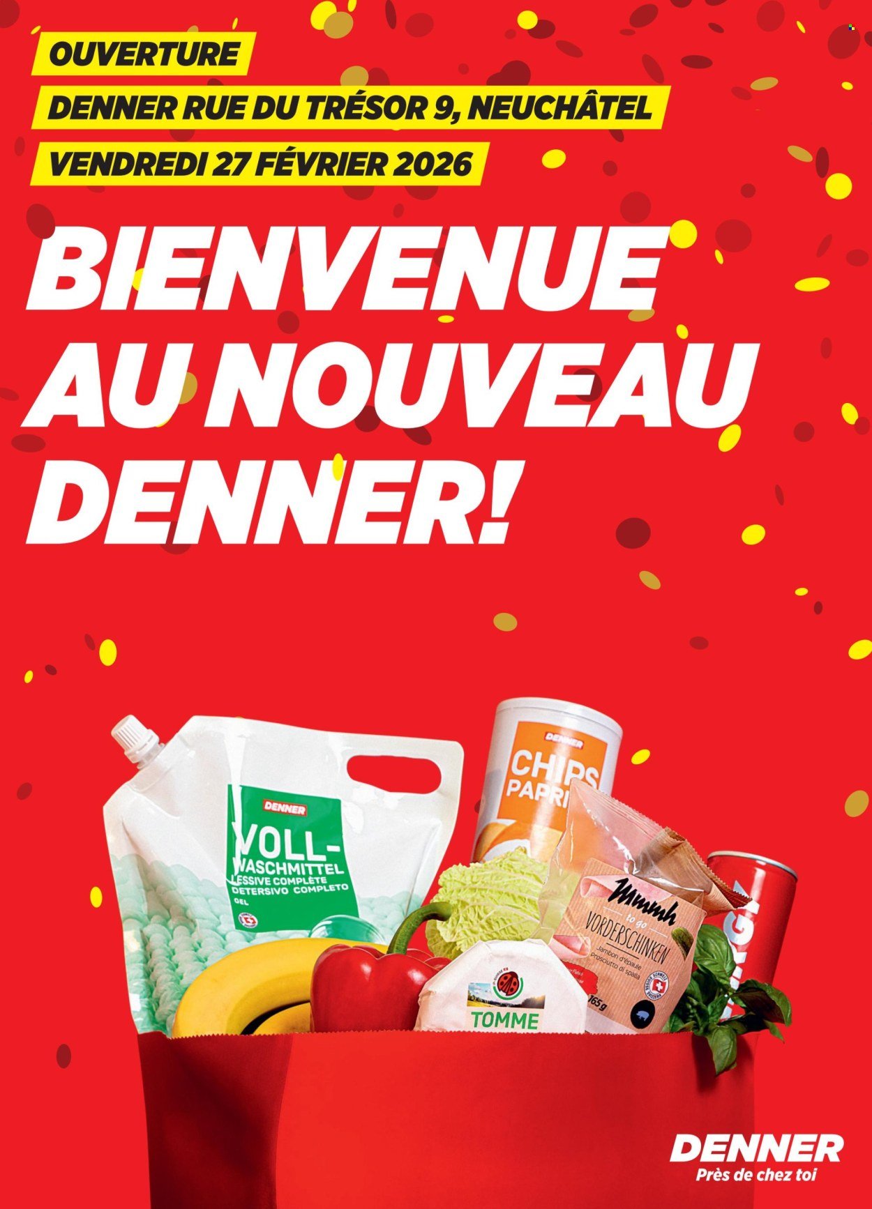 DENNER Prospekt - Langwiesen Neueroeffnung (2026-02-05 - 2026-02-27)