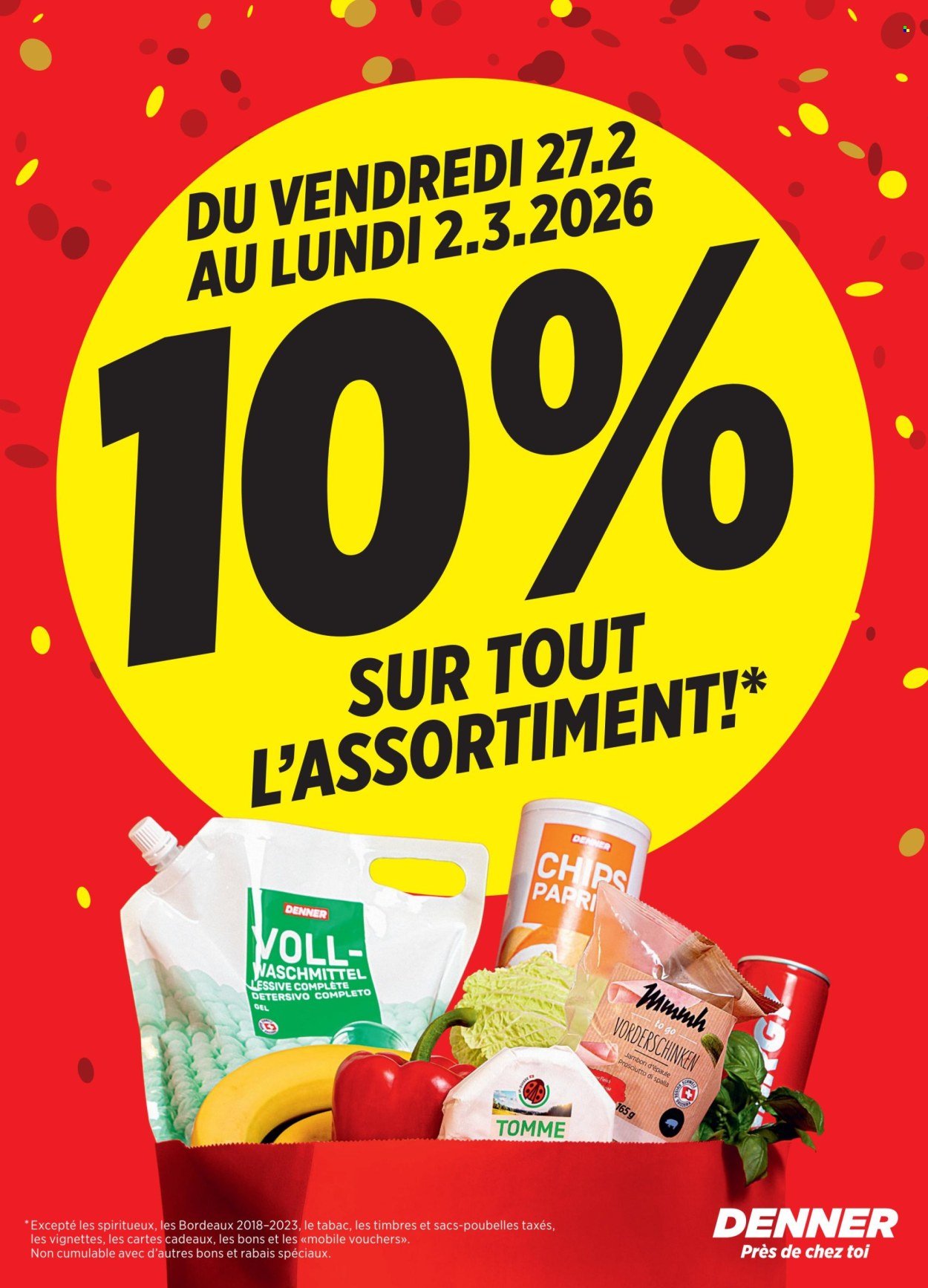 DENNER Prospekt - Langwiesen Neueroeffnung (2026-02-05 - 2026-02-27)