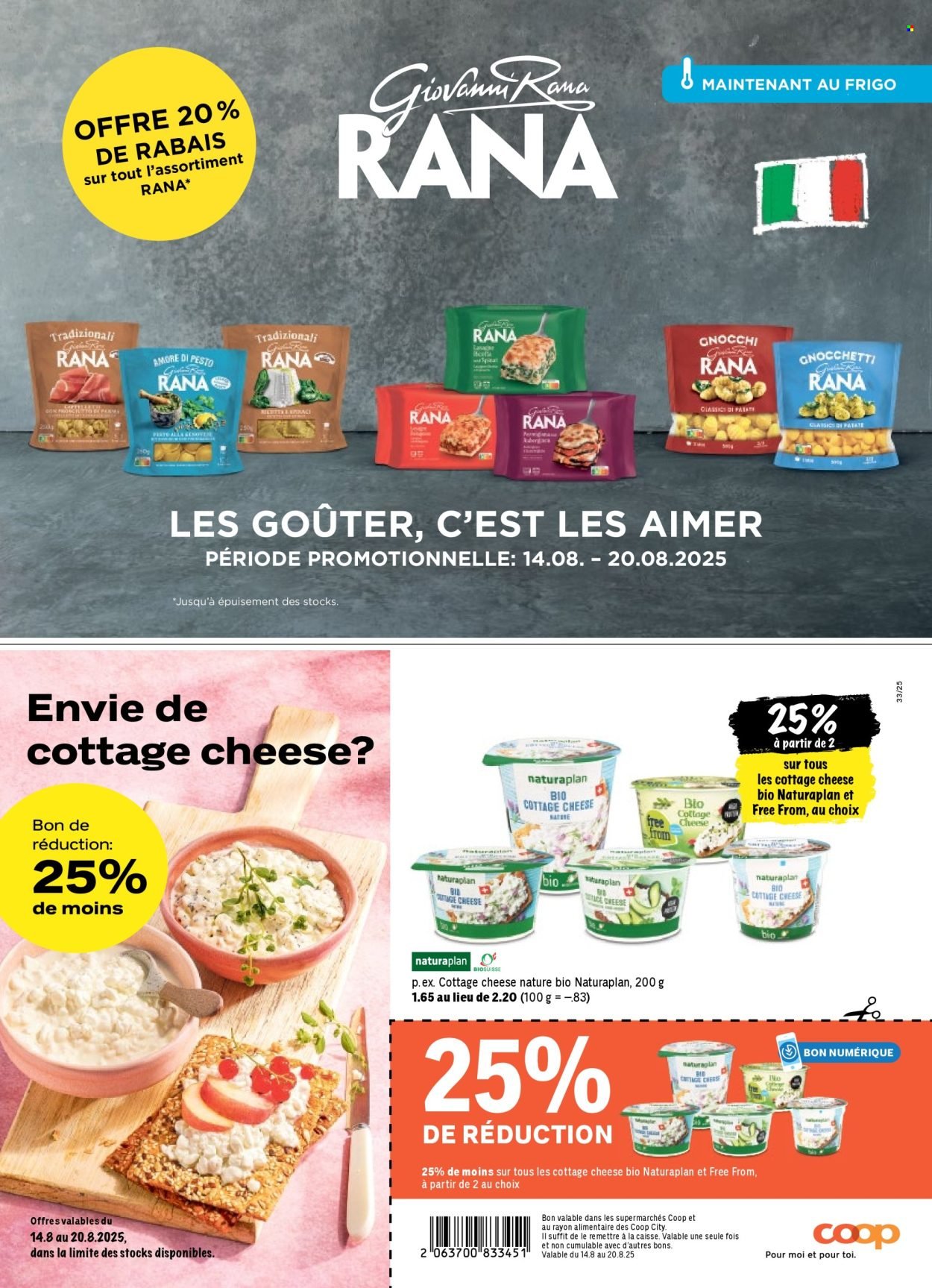 COOP Prospekt - COOPÉRATION (2025-08-14 - 2025-08-20)